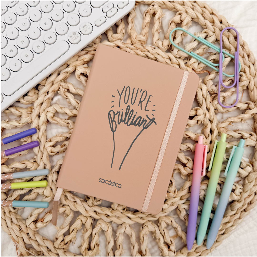 Libreta Pocket Escolar - You´re Brilliant