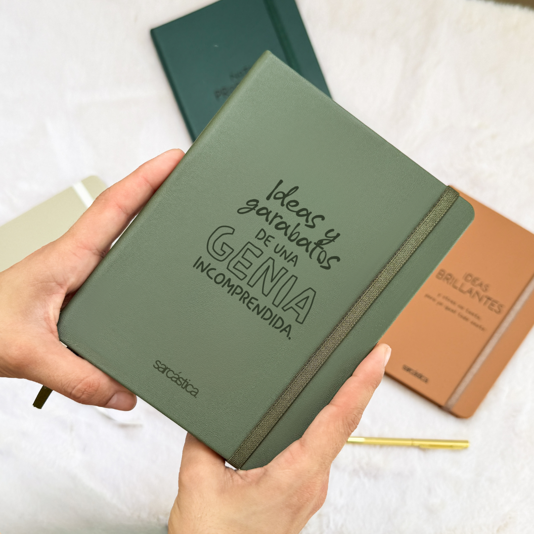 Libreta Pocket - Ideas y Garabatos de una genia incomprendida
