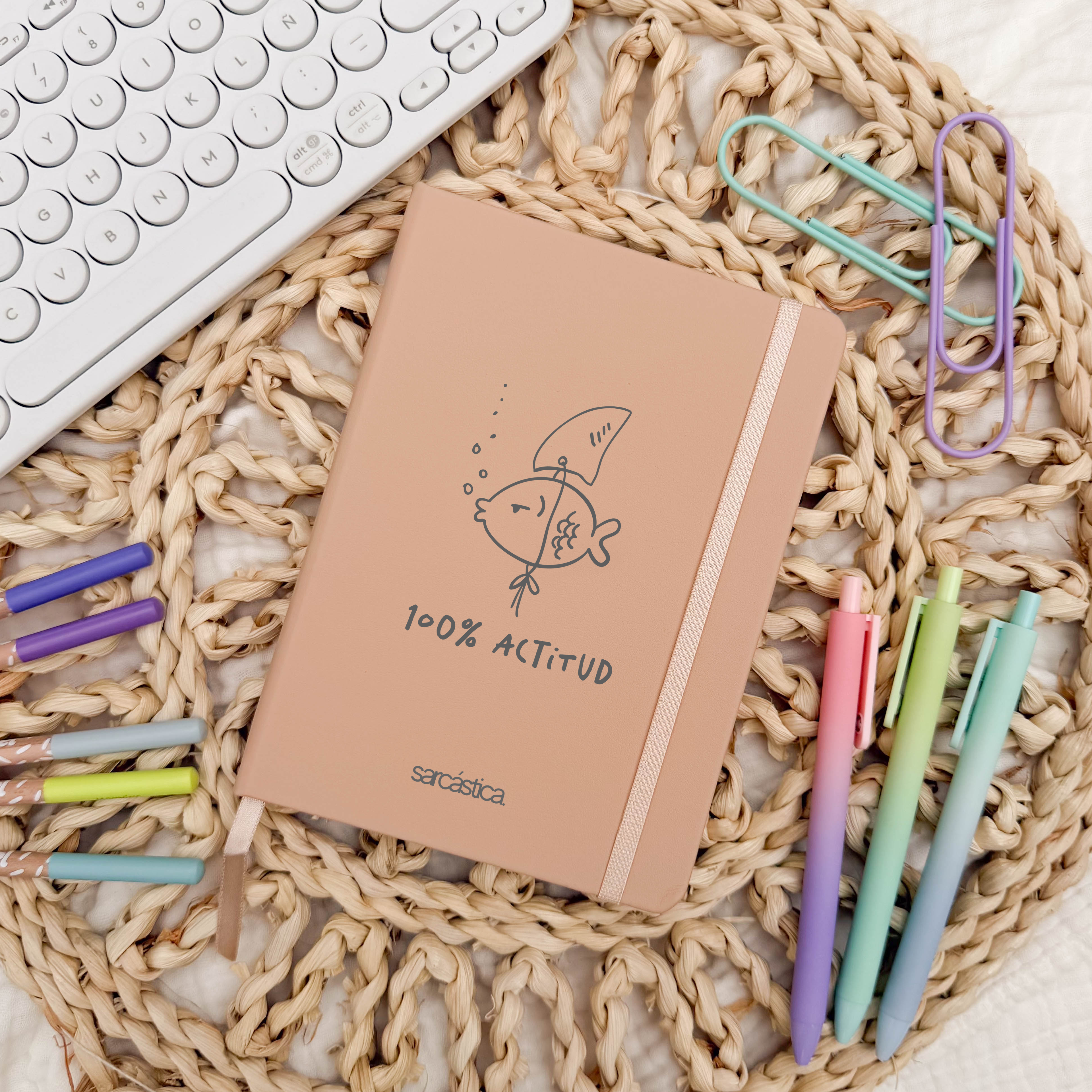 Libreta Pocket Escolar - 100% Actitud
