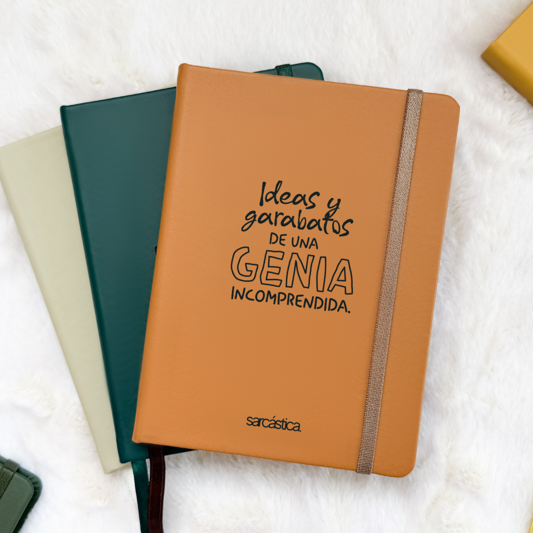 Libreta Pocket - Ideas y Garabatos de una genia incomprendida