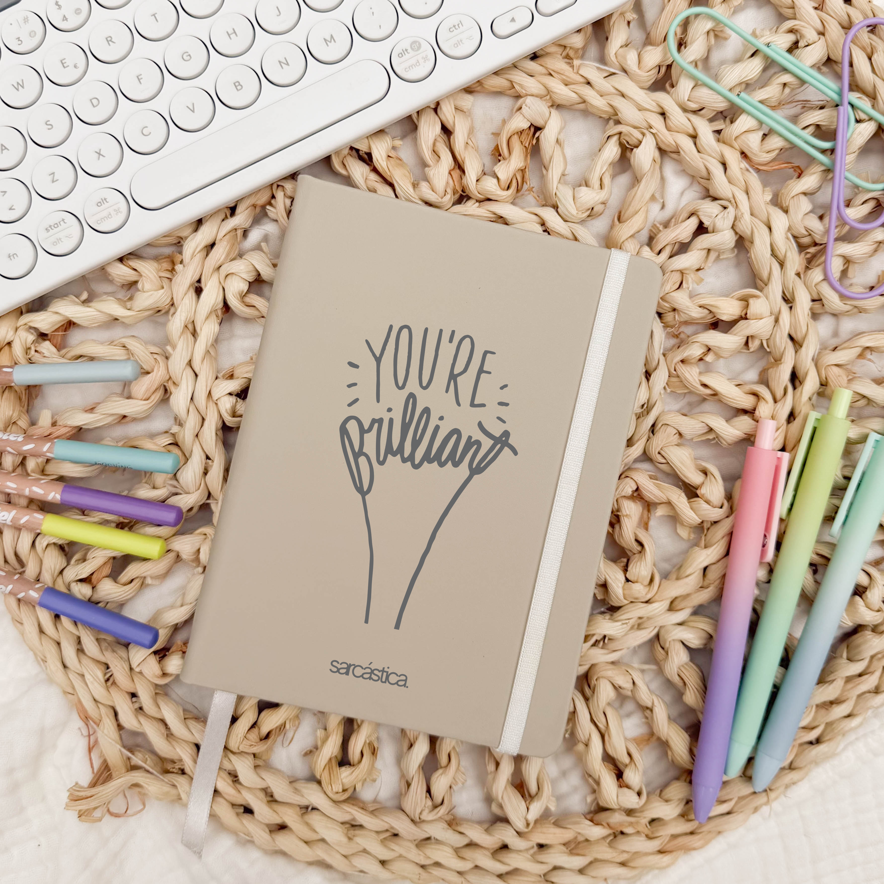 Libreta Pocket Escolar - You´re Brilliant