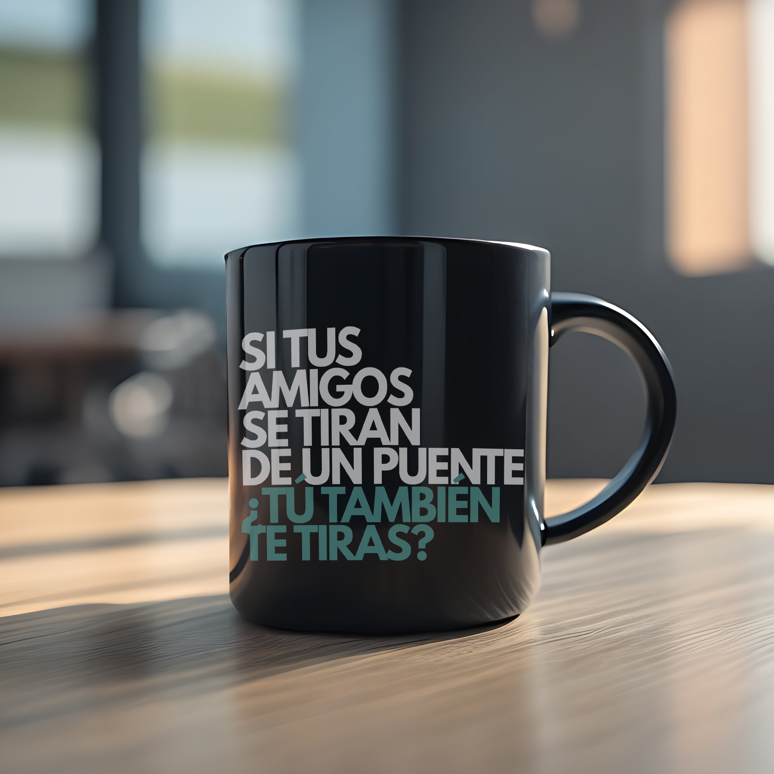 Taza Mamá - Si tus amigos se tiran de un puente ¿Tú también te tiras?