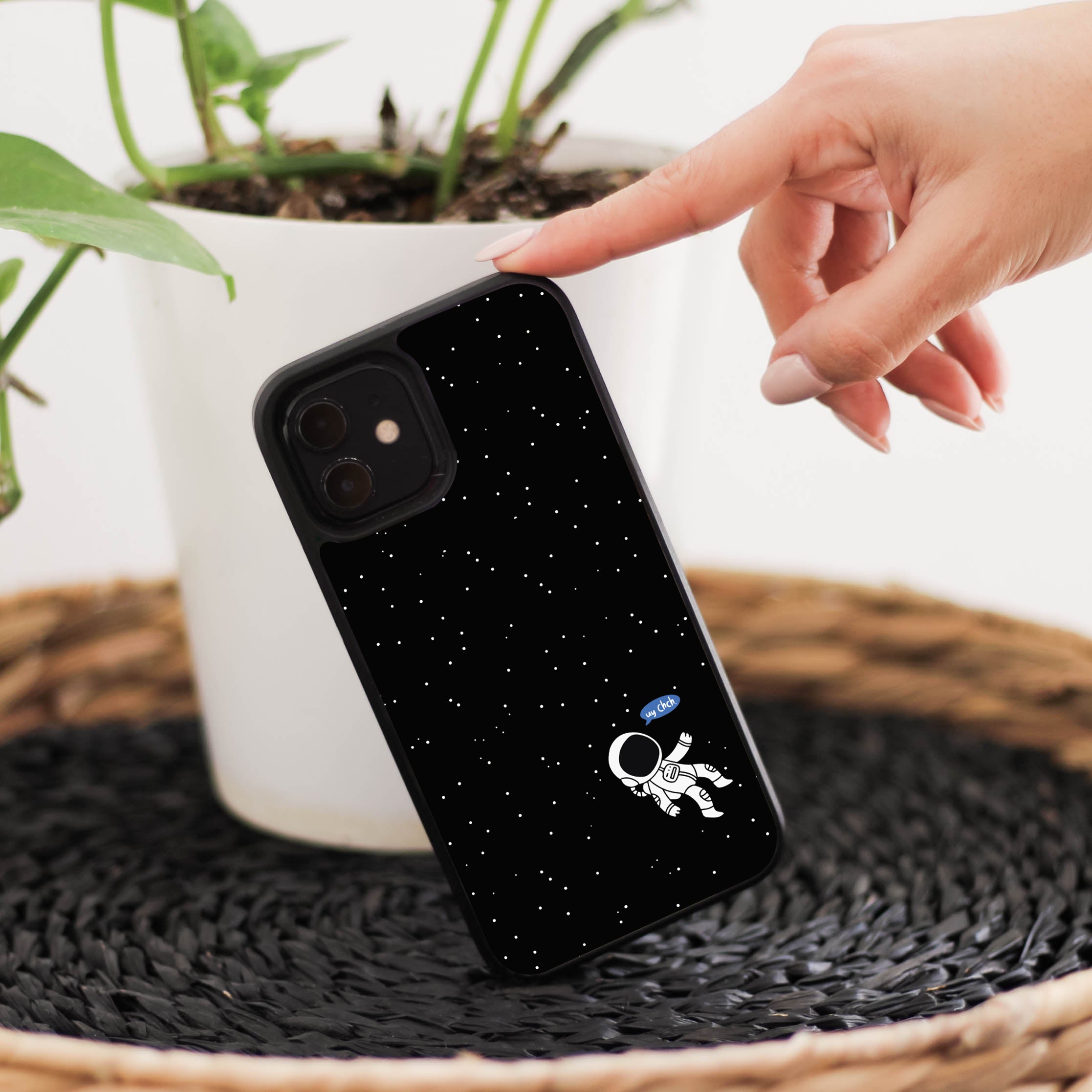 Case Astronauta uy chch. Azul