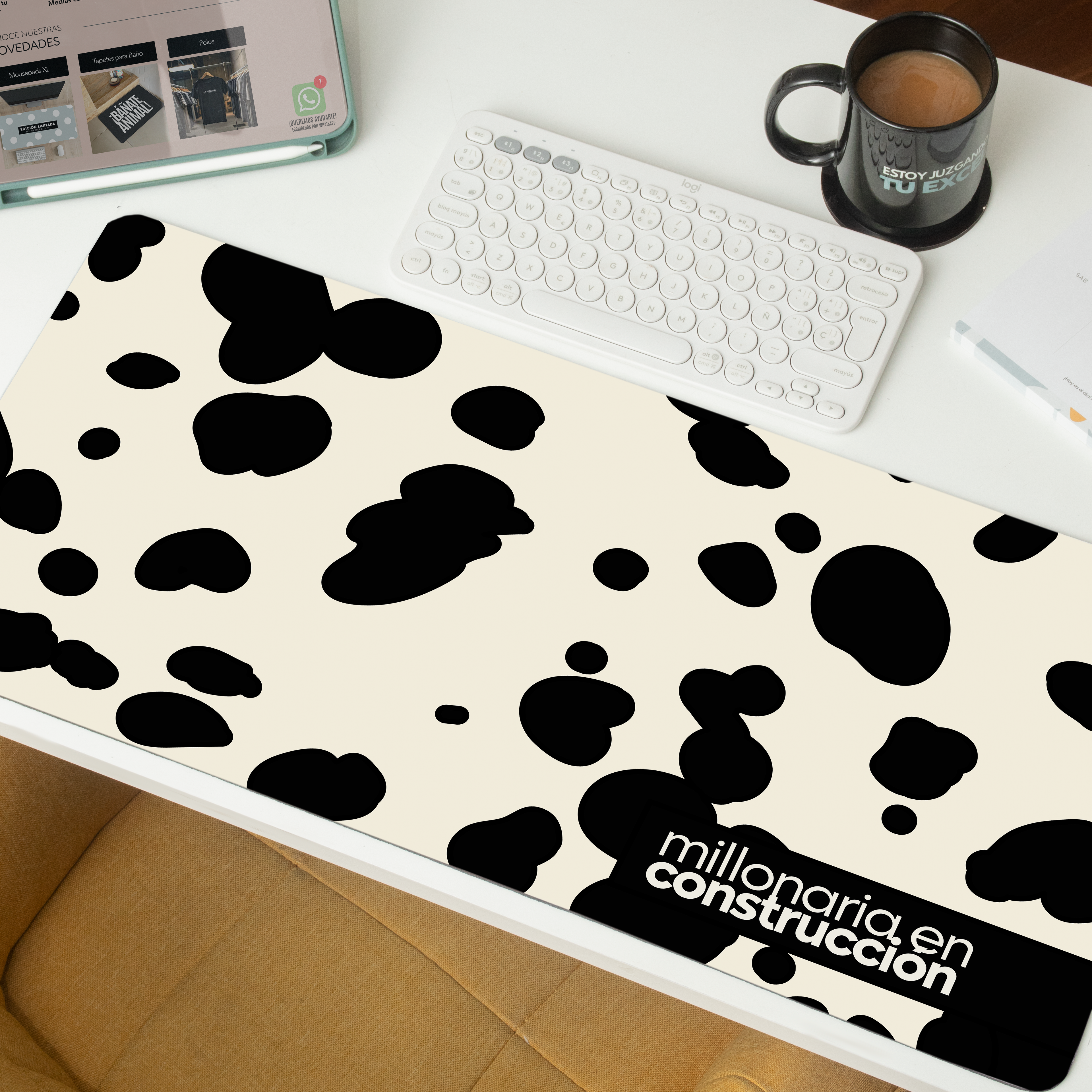 Mousepad ExtraLarge Millonaria en Construcción DÁLMATA