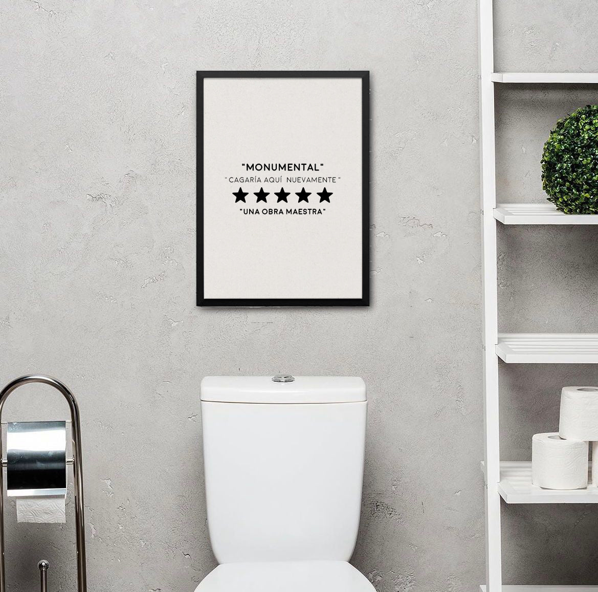 Cuadro de Baño "Monumental"