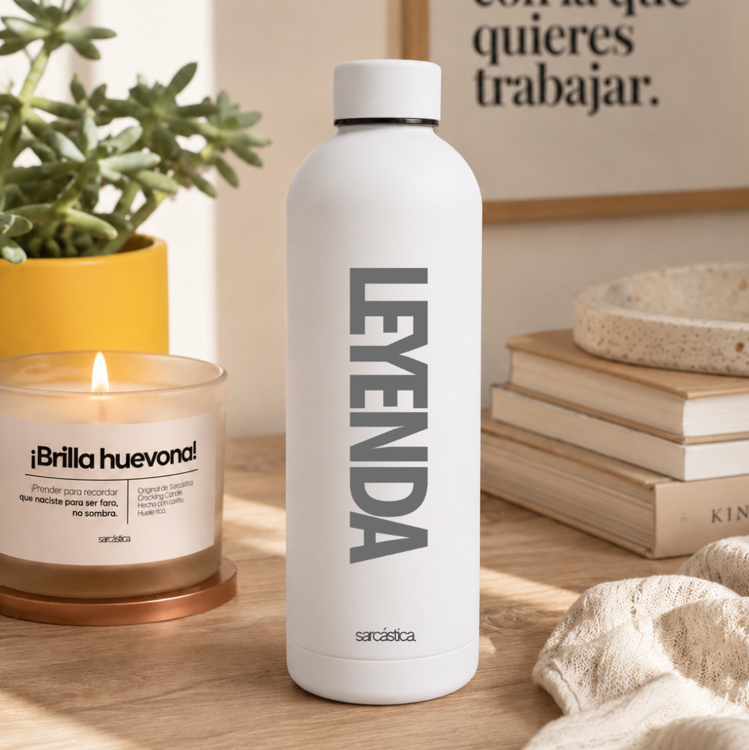 Botella Térmica Velvet: LEYENDA