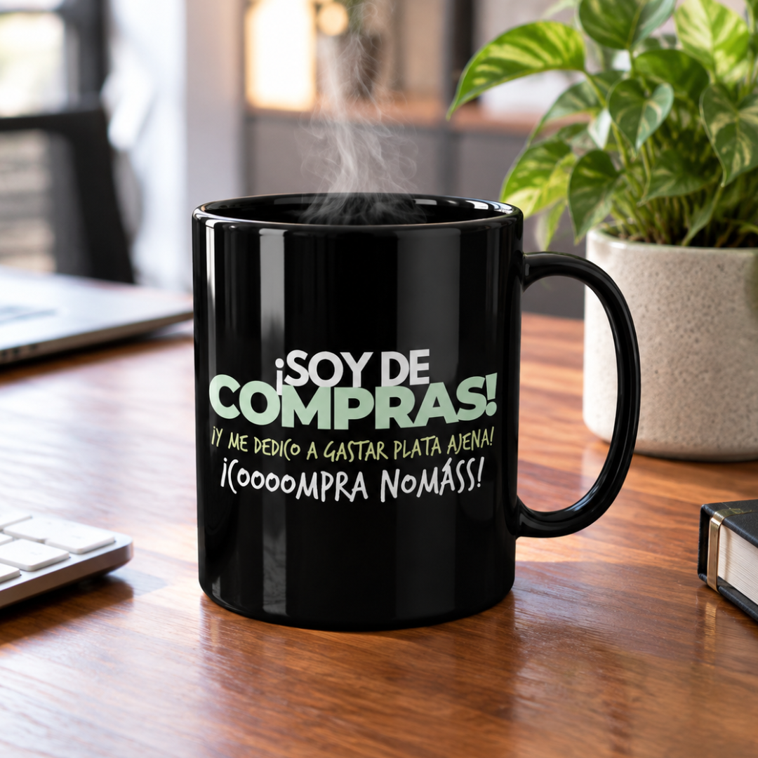 Taza Trabajo ¡Soy de compras!