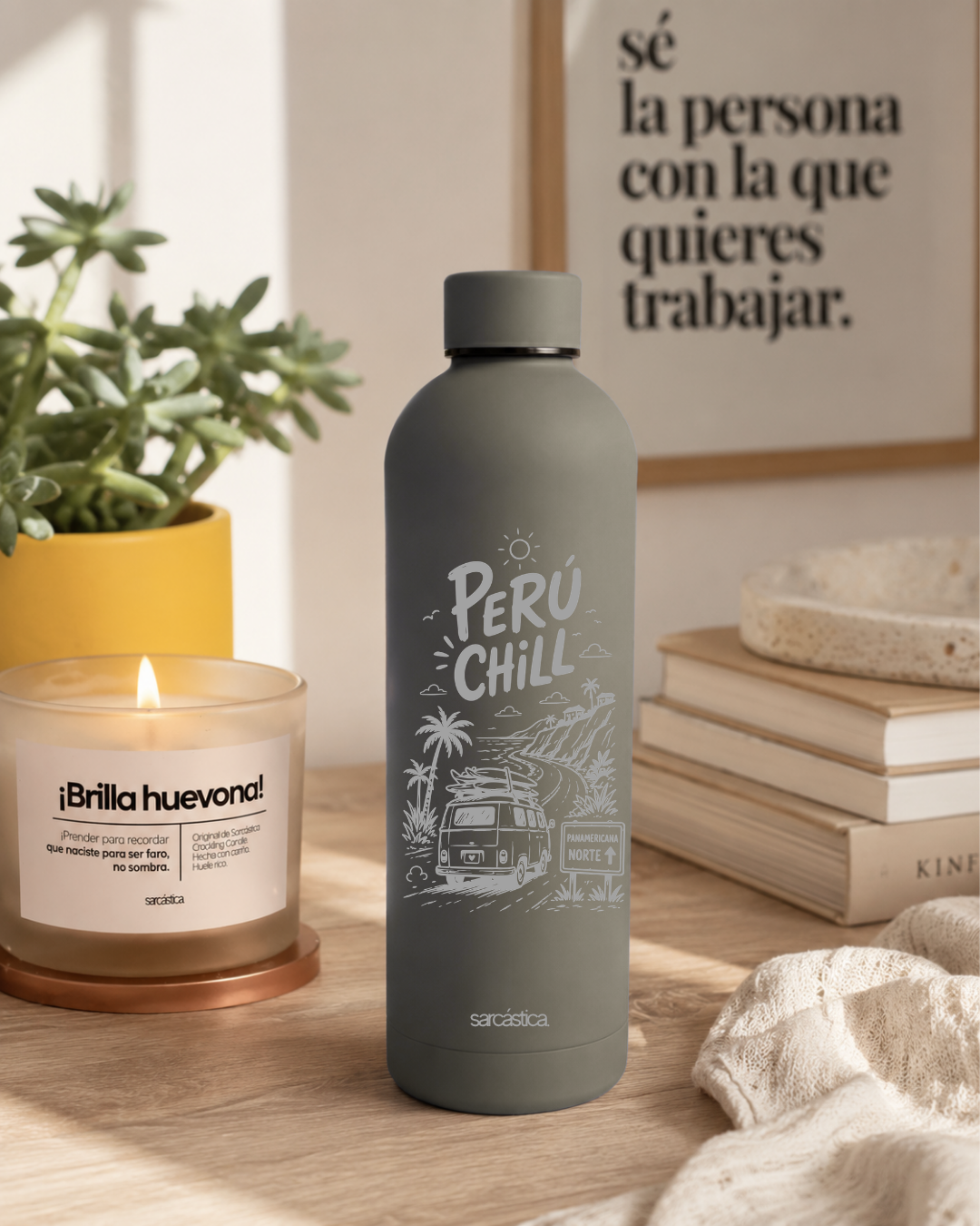 Botella Térmica Velvet: Perú Chill