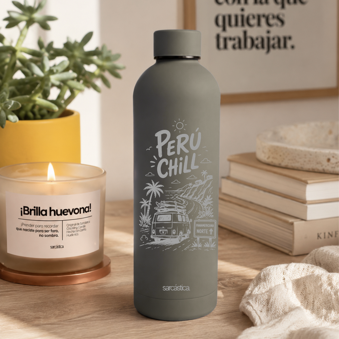 Botella Térmica Velvet: Perú Chill