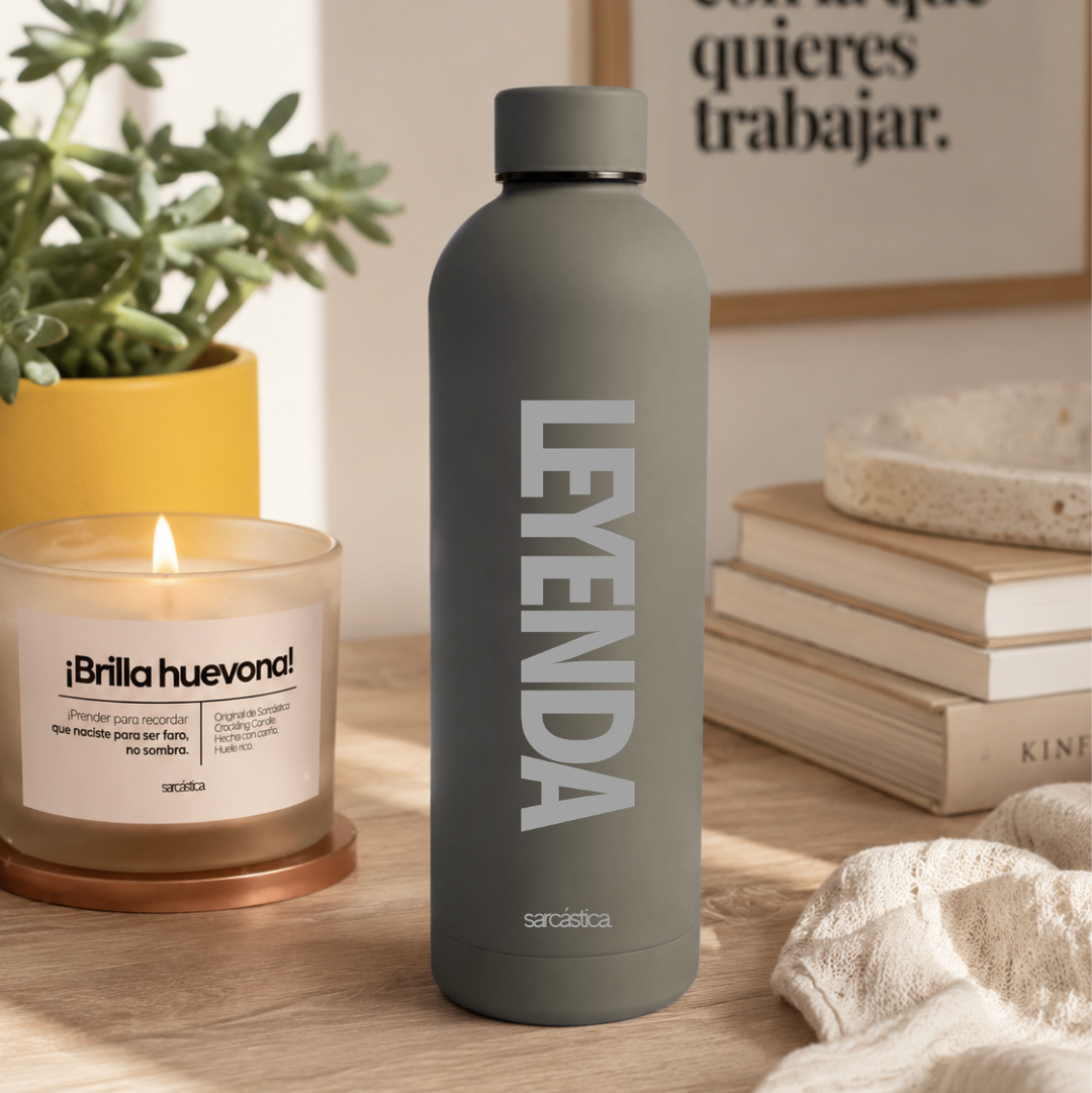 Botella Térmica Velvet: LEYENDA