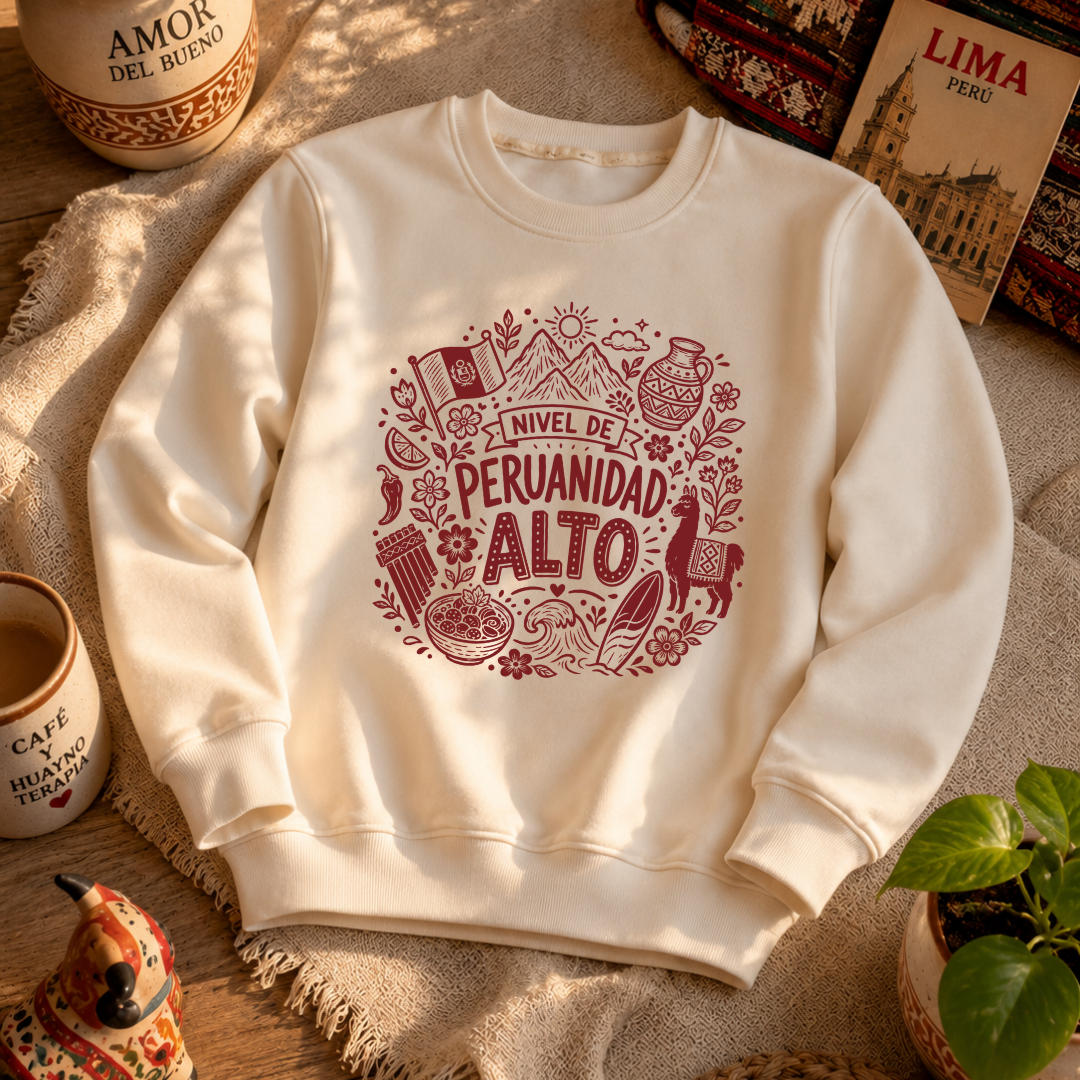 Polera Nivel de Peruanidad: Alto