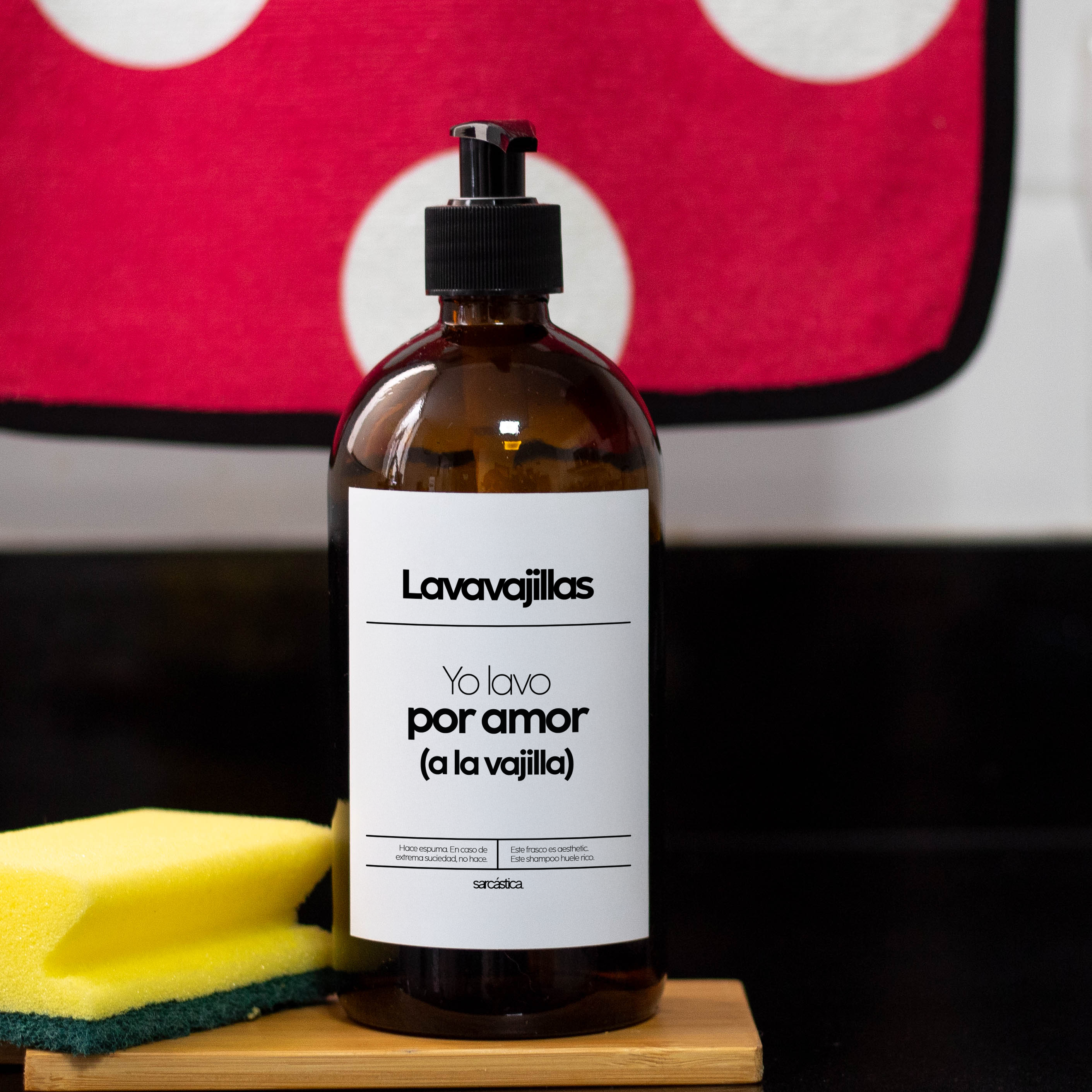 Dispensador Lavavajillas | Yo lavo por amor (a la vajilla)