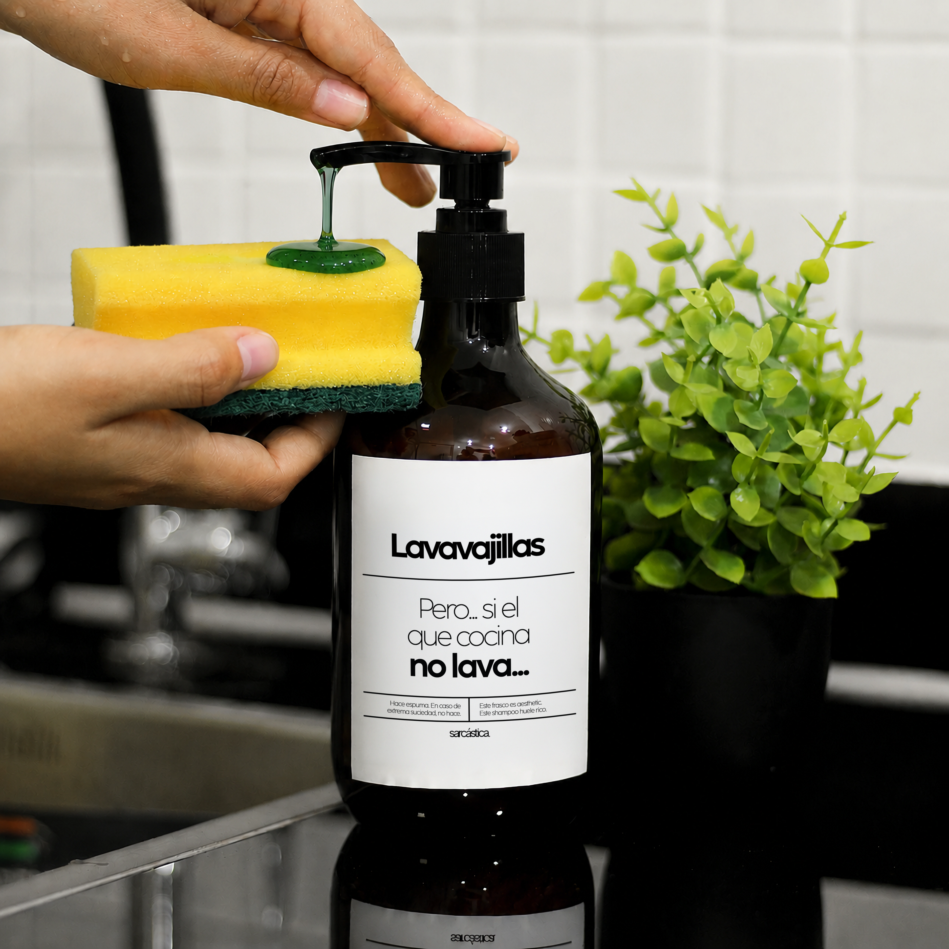 Dispensador Lavavajillas | Pero... si el que cocina no lava...