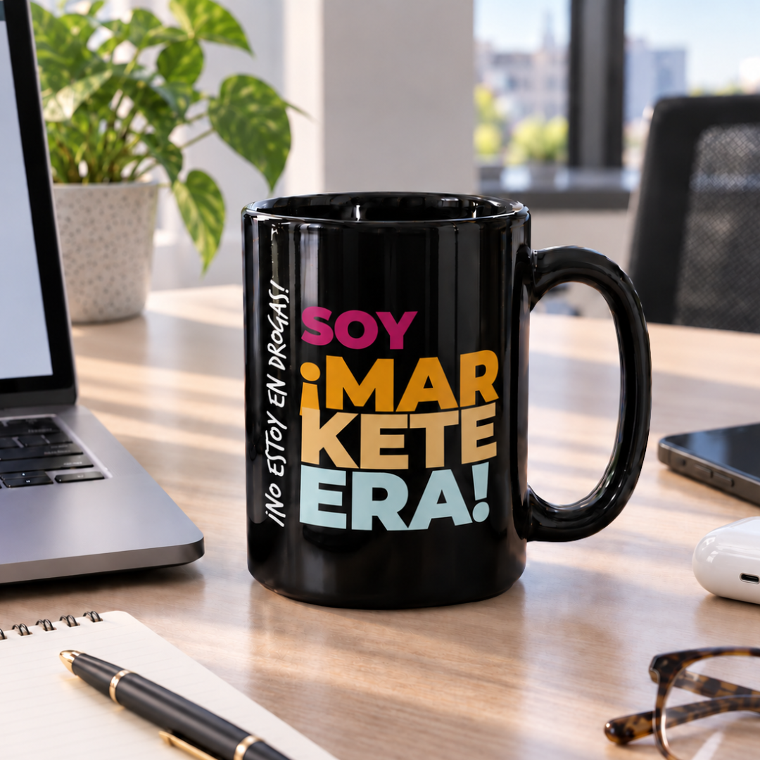 Taza Marketero/a ¡No estoy en drogas!