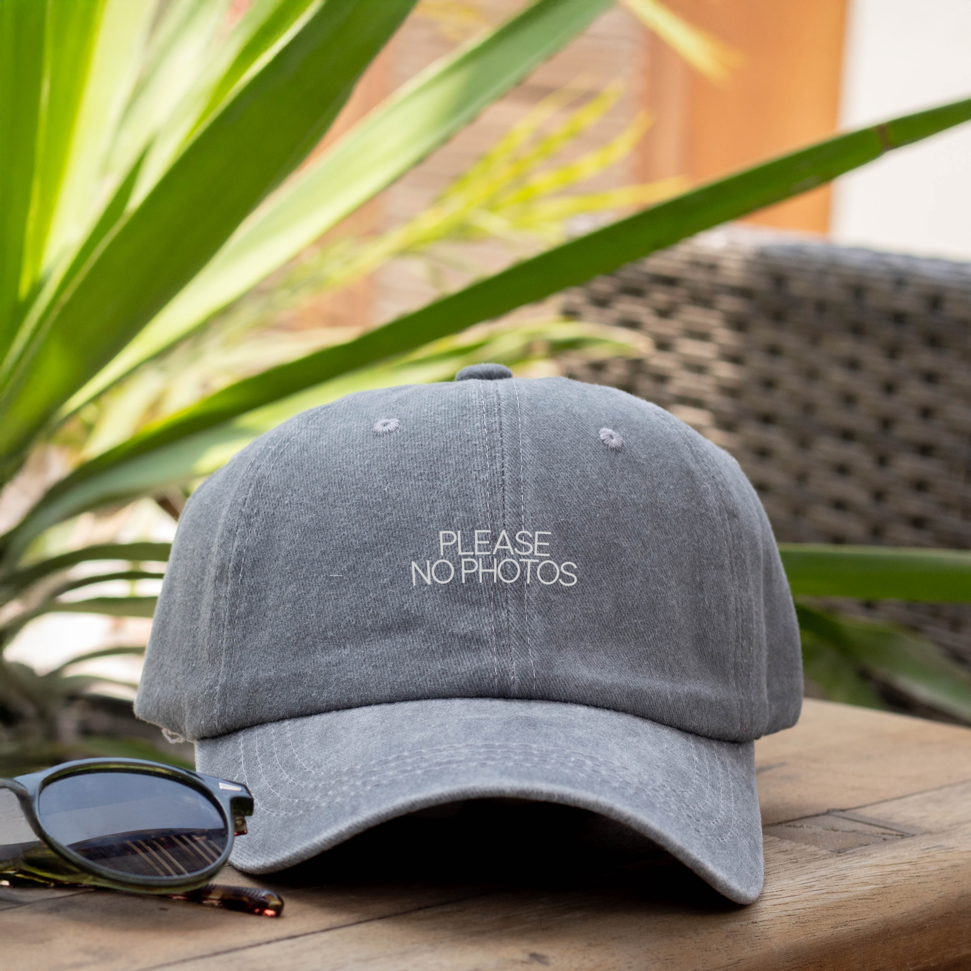 Gorra Washed - Please No Photos