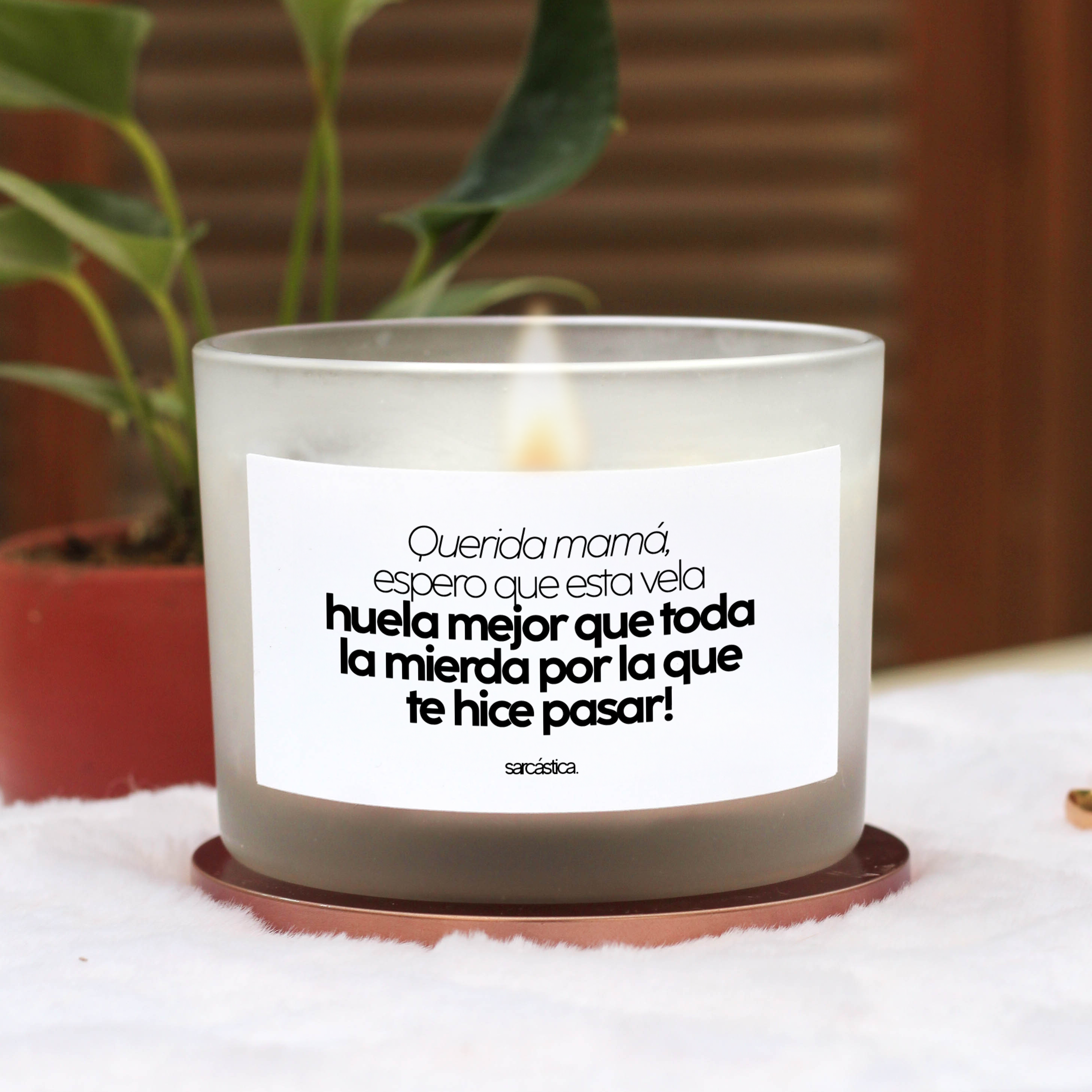Vela PREMIUM Mamá - Querida mamá