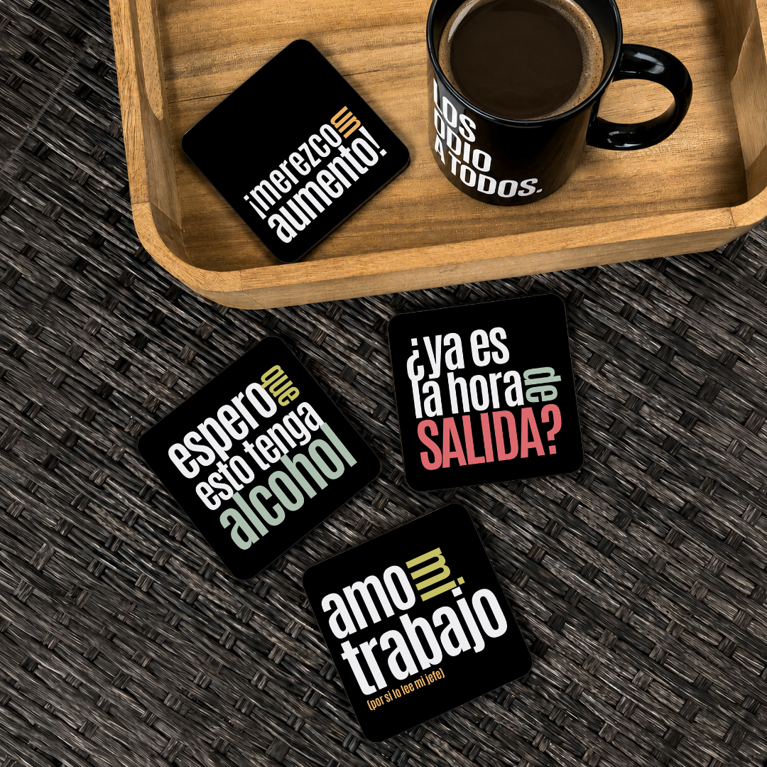 Colección Posavasos - ¿Ya es hora de salida?