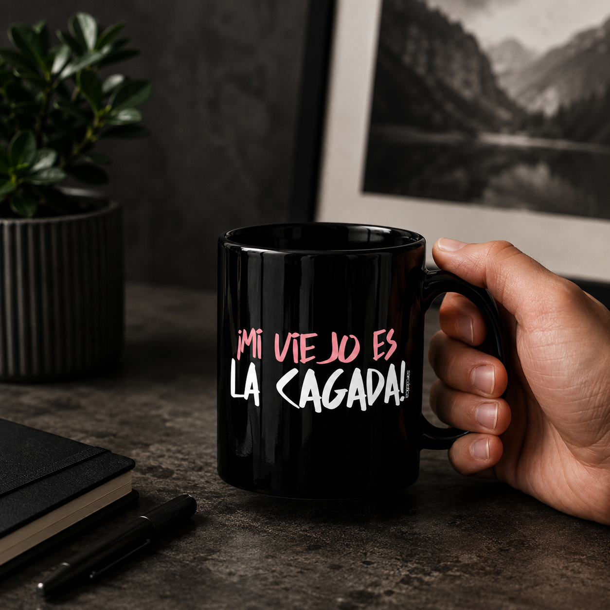 Taza l Para Papá - ¡Mi viejo es la cagada!