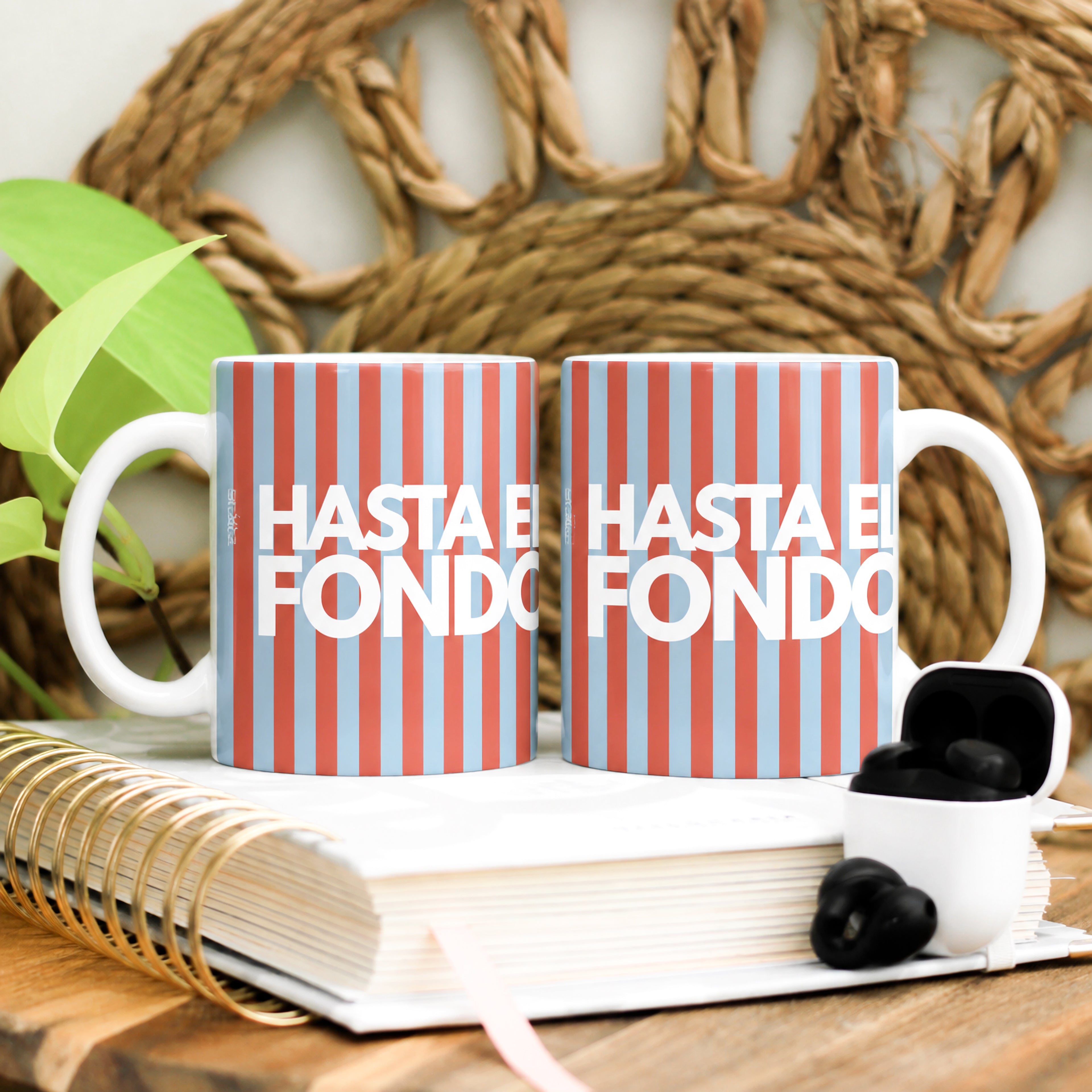 Taza Blanca | Colección - Hasta el fondo