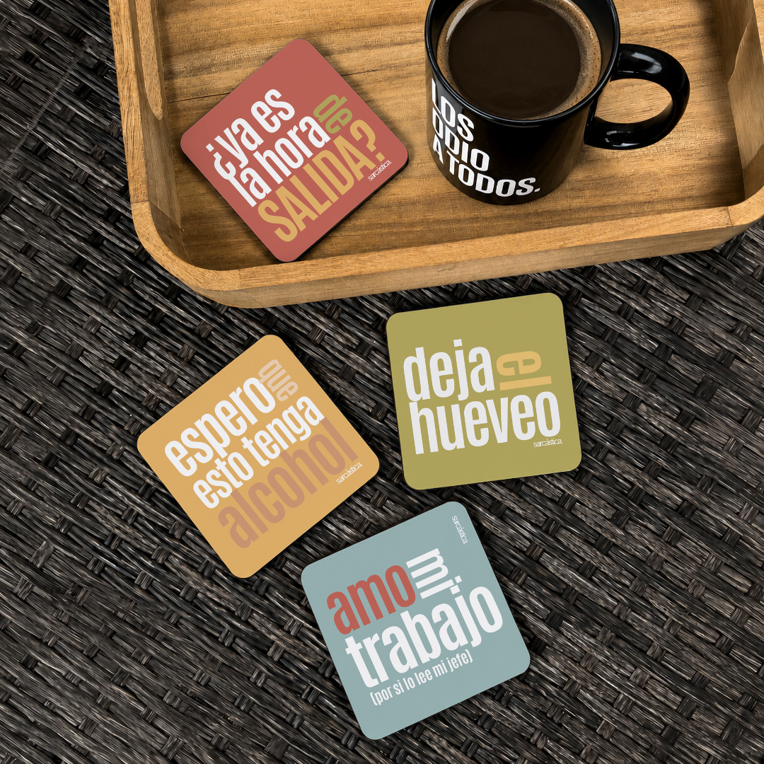 Colección Posavasos - Deja el hueveo