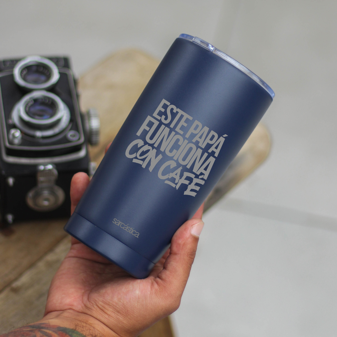Vaso Térmico Papá - Este Papá funciona con café