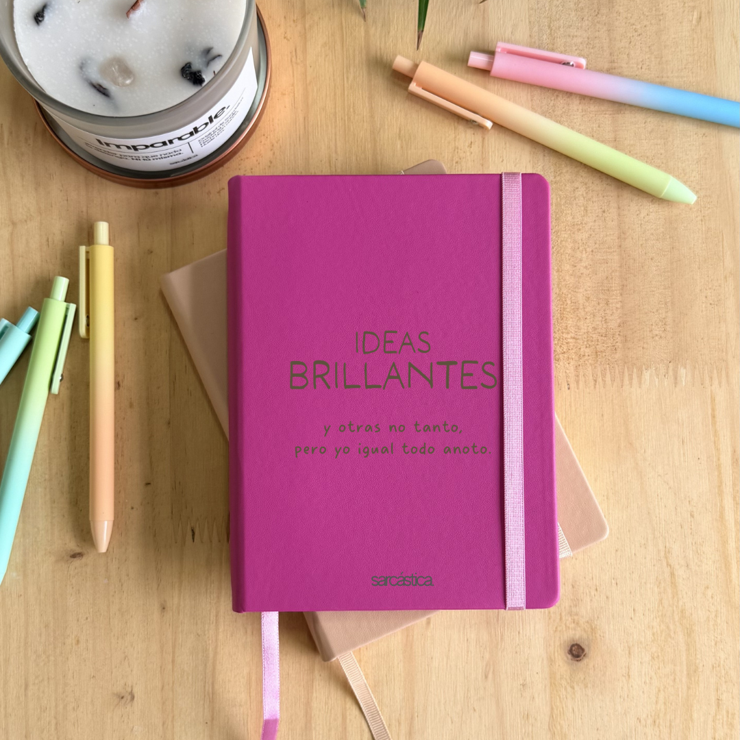 Libreta l Para Maestra - Ideas brillantes y otras no tanto, pero yo igual todo anoto