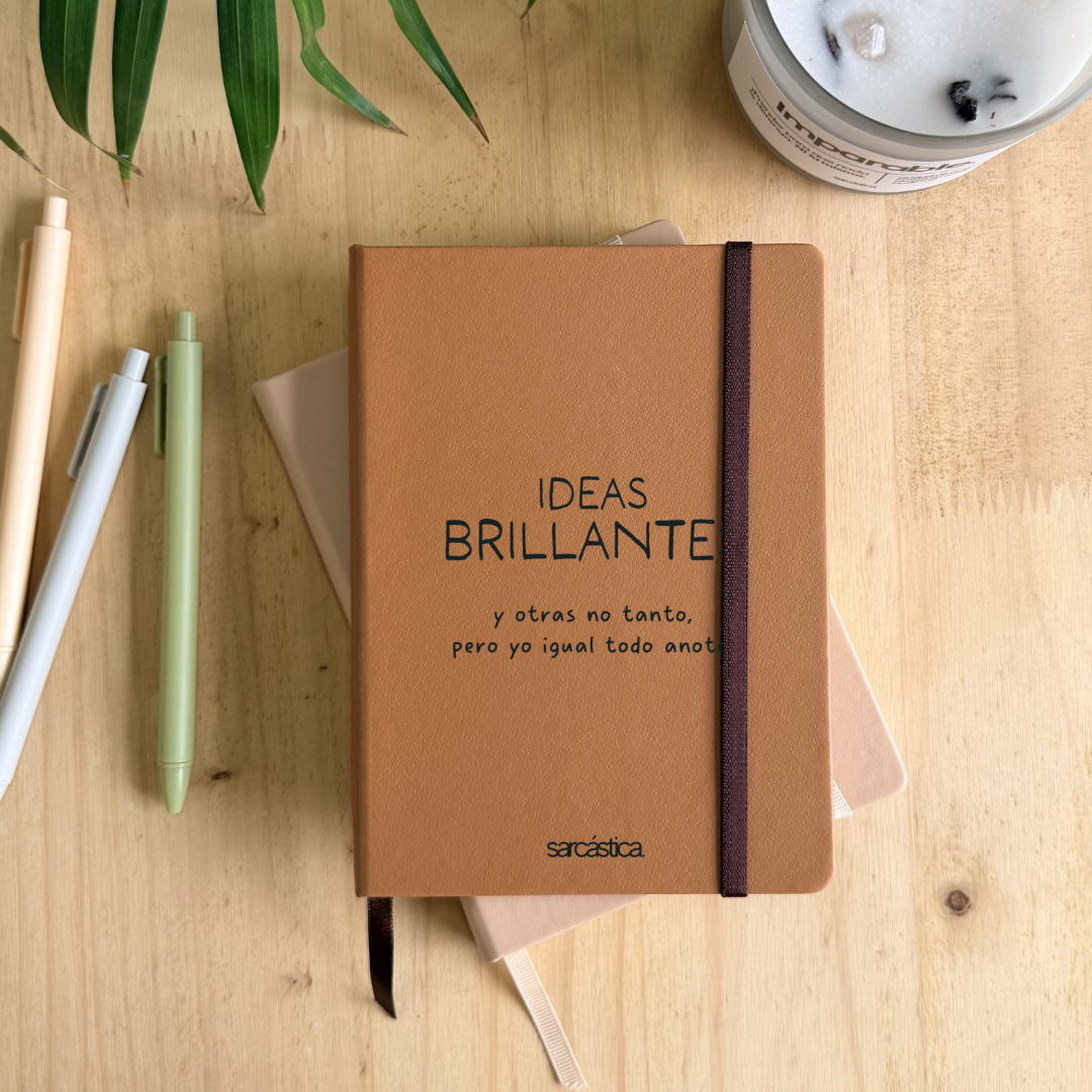 Libreta l Para Maestra - Ideas brillantes y otras no tanto, pero yo igual todo anoto