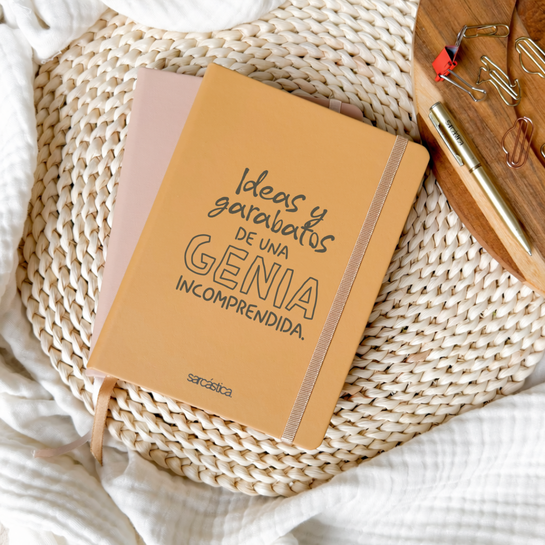 Libreta Pocket - Ideas y Garabatos de una genia incomprendida