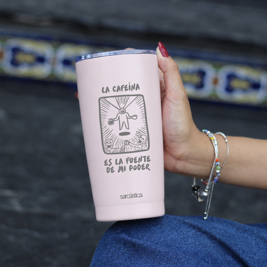 Vaso Térmico l Cotidiano - La cafeína es la fuente de mi poder