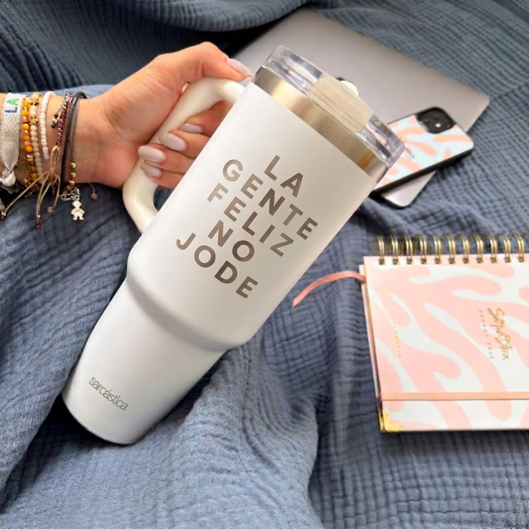 Taza Térmica PRO MAX - La gente feliz no jode
