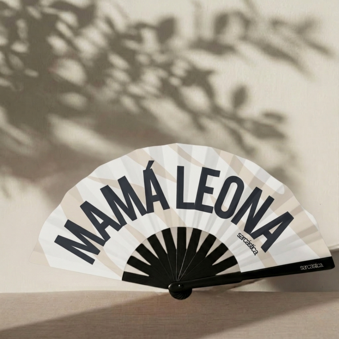 Abanico Mamá - Mamá Leona