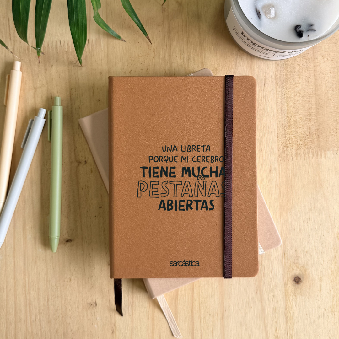 Libreta l Para Maestra - Una libreta porque mi cerebro tiene muchas pestañas abiertas