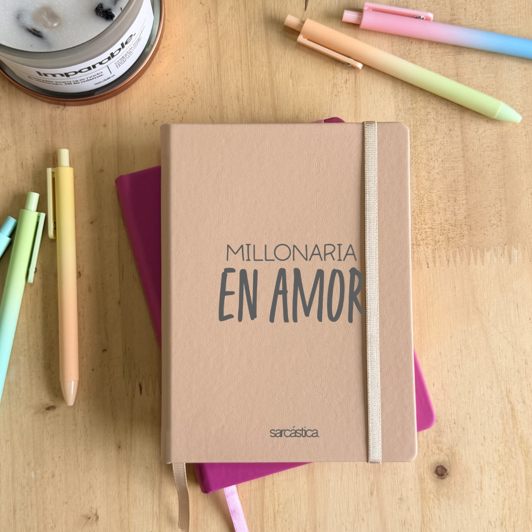 Libreta l Para Maestra - Millonaria en amor