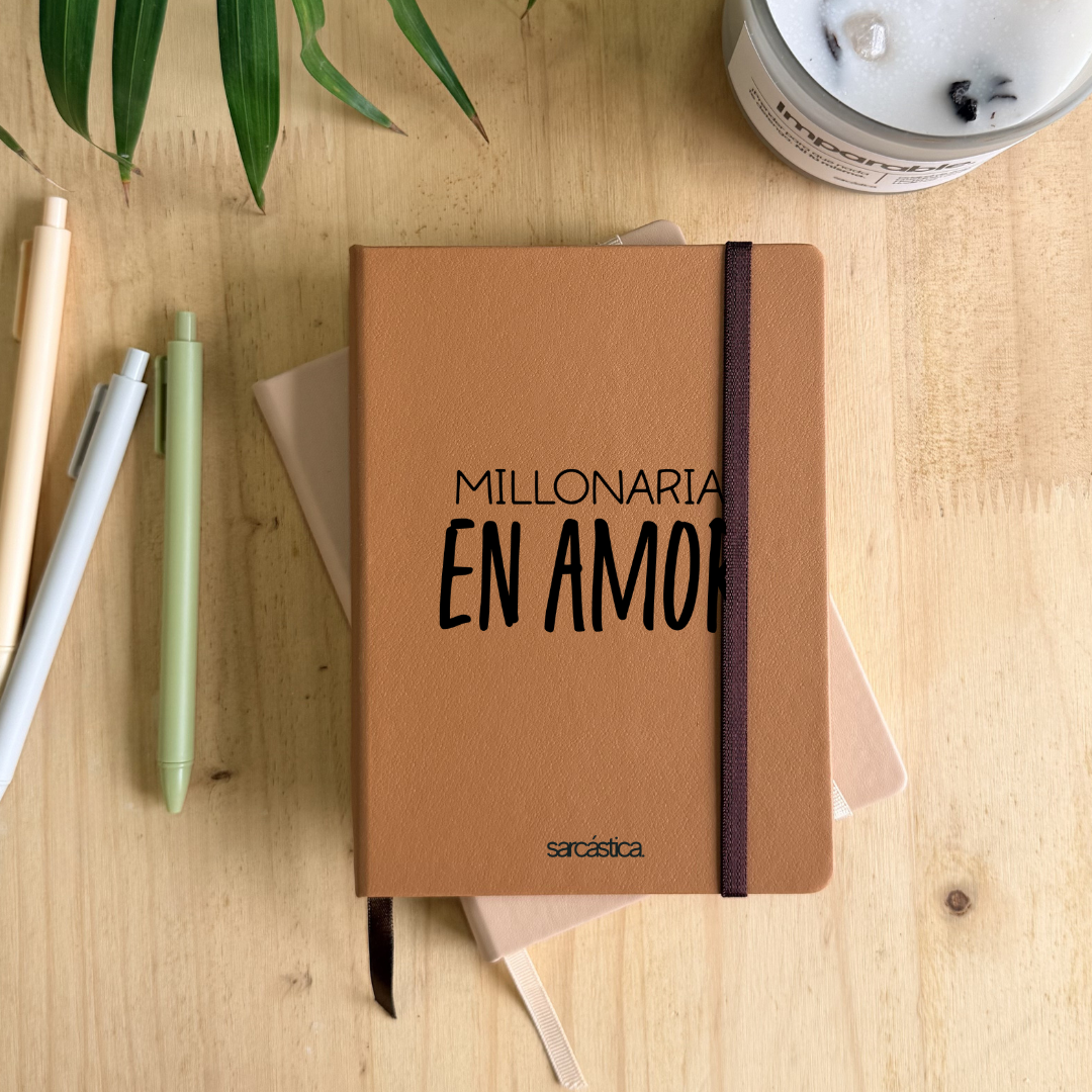 Libreta l Para Maestra - Millonaria en amor