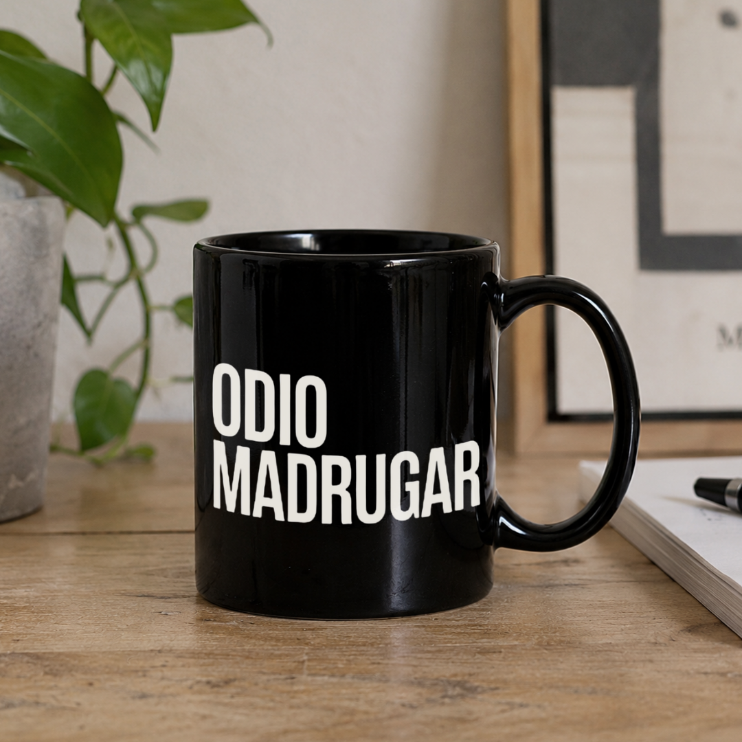 Taza Odio Madrugar