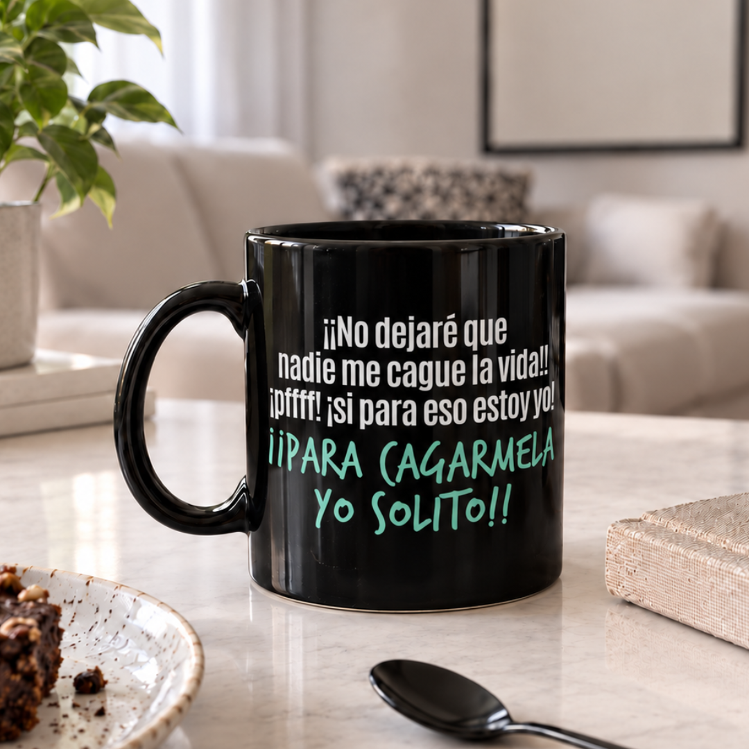 Taza San Solterín ¡Para eso estoy yo!