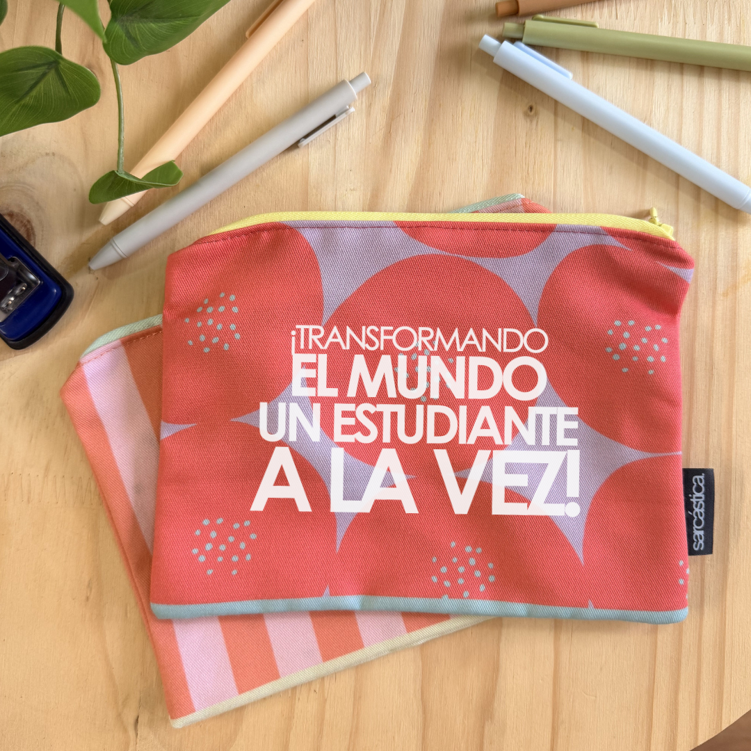 Cartuchera l Para Maestra - ¡Transformando el mundo un estudiante a la vez!