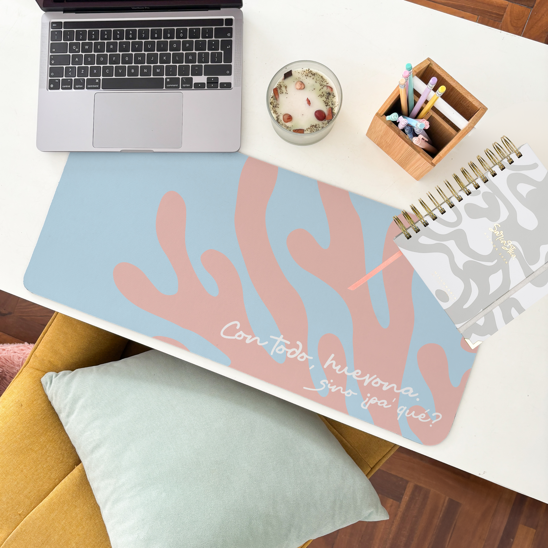 Mousepad ExtraLarge - Con todo, huevona sino ¿pa&