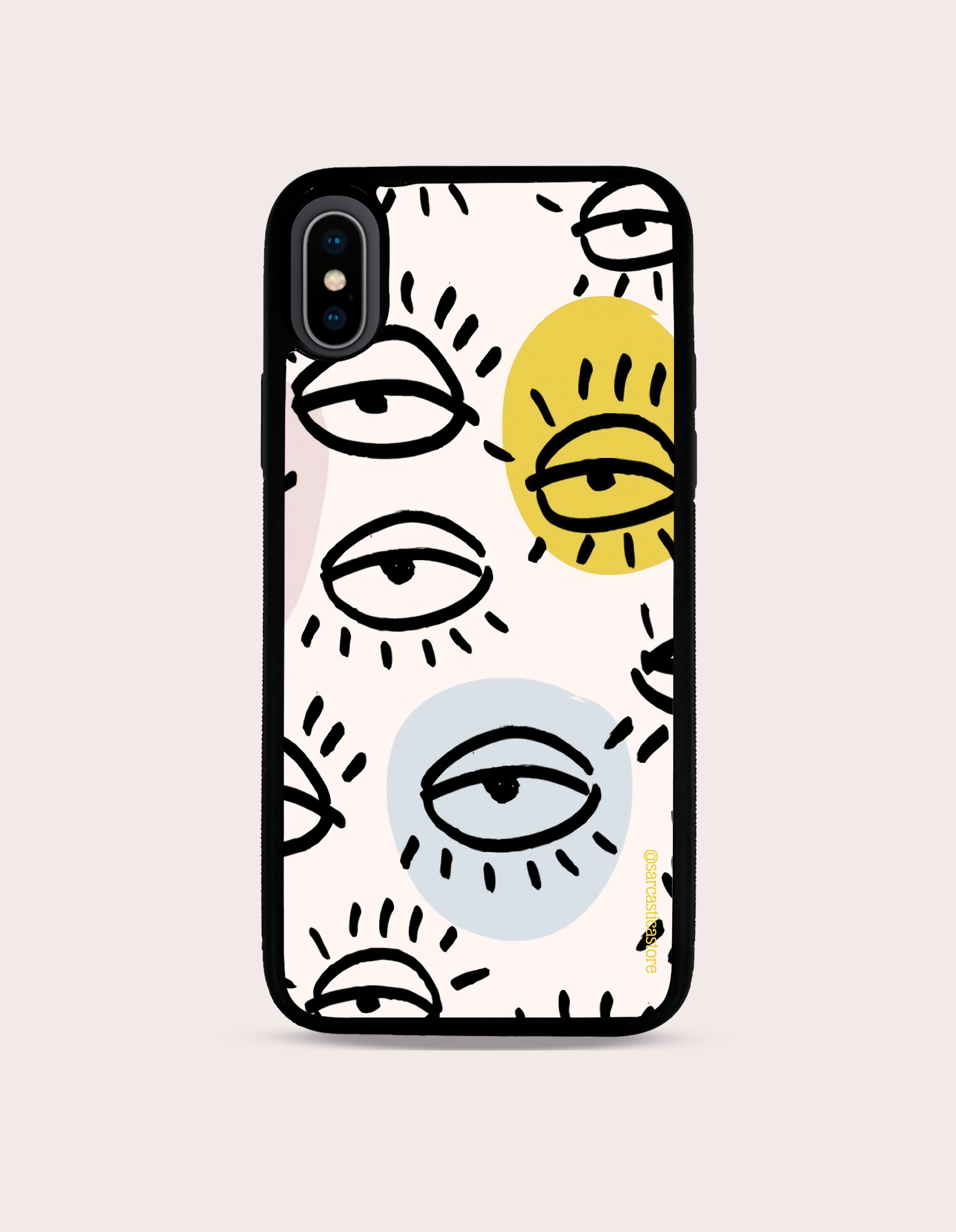 Case Ojos Sarcásticos