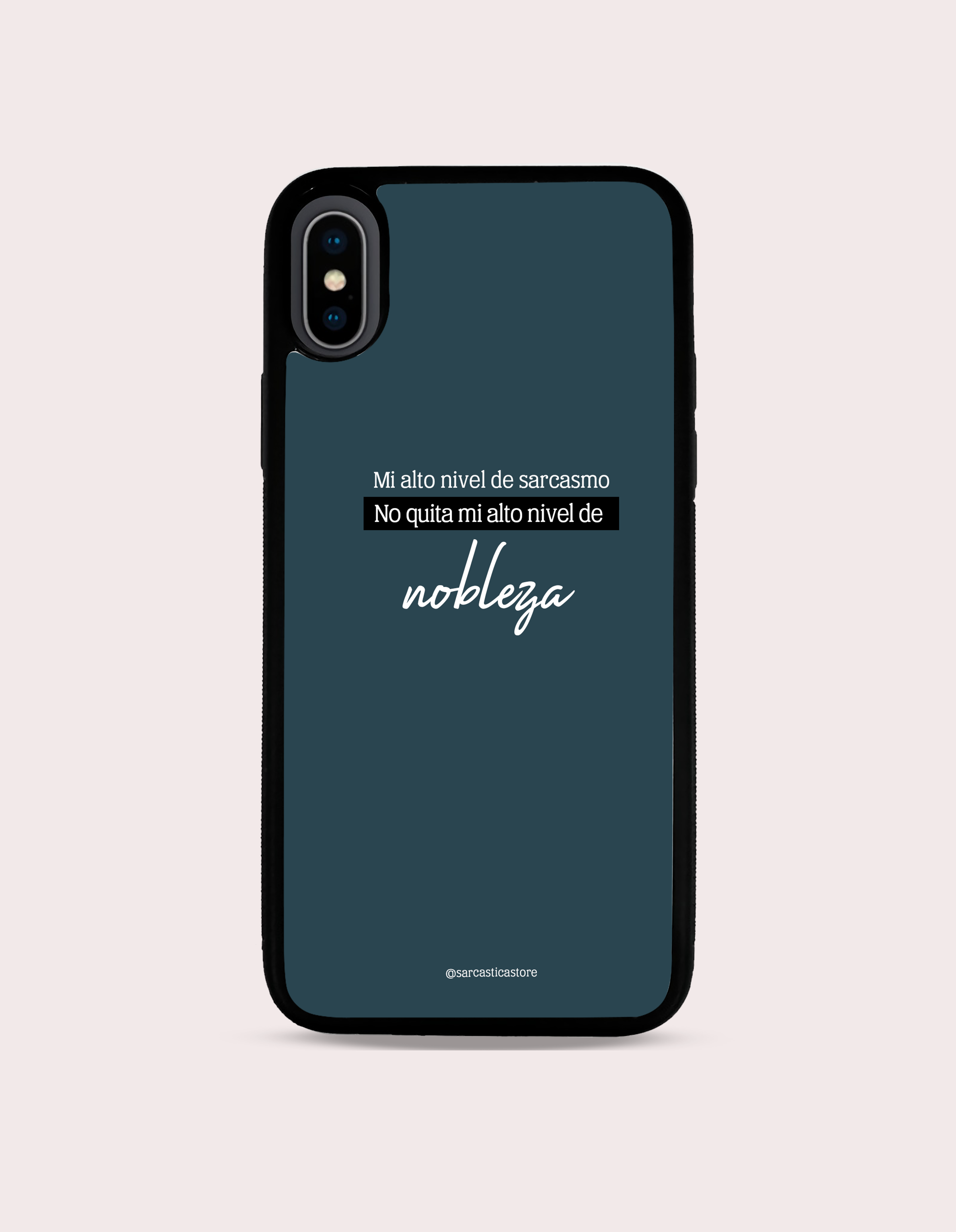 Case Sarcástica pero Noble