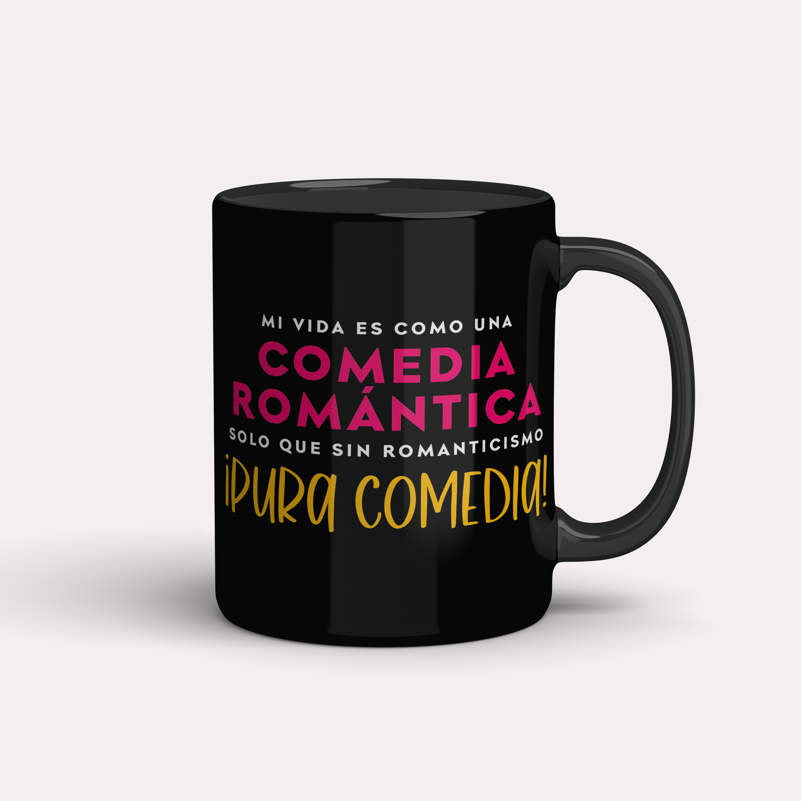Taza San Solterín Comedia Romántica