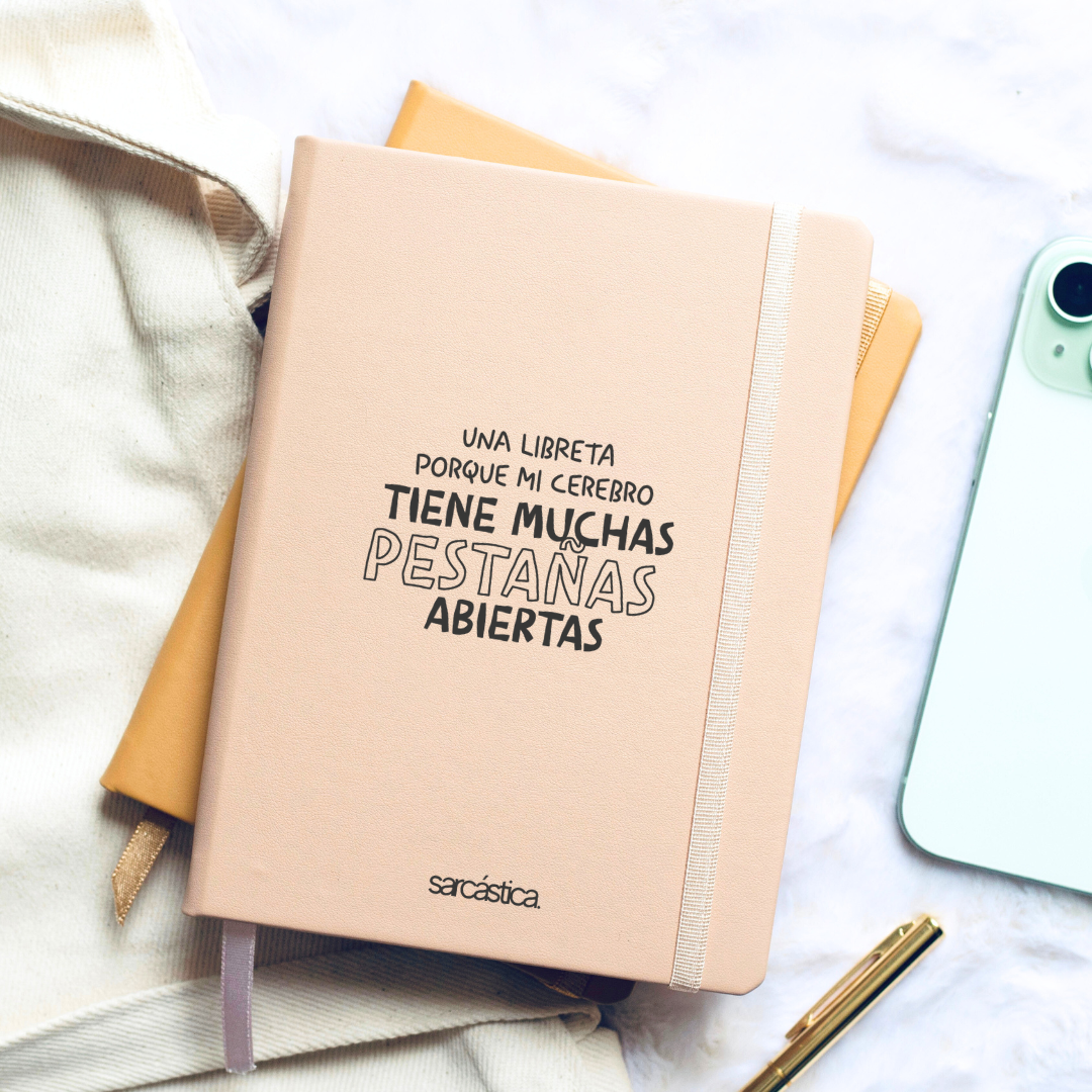 Libreta Pocket - Mi cerebro tiene muchas pestañas abiertas