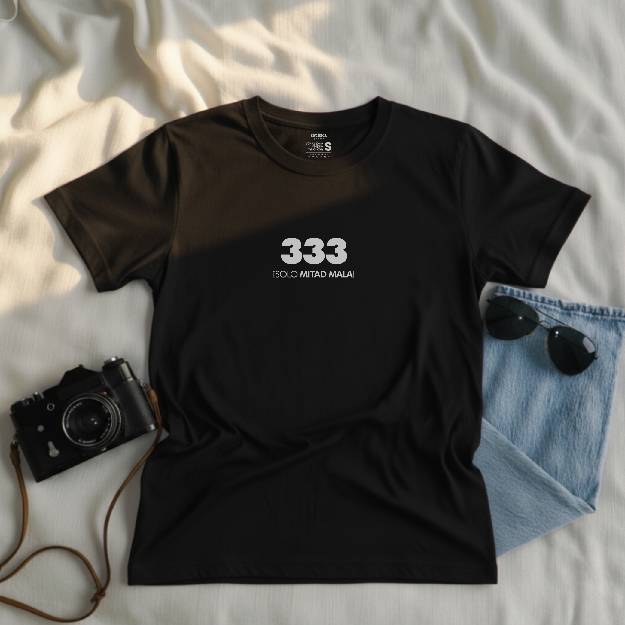 Polo Mujer 333 ¡Solo mitad mala!
