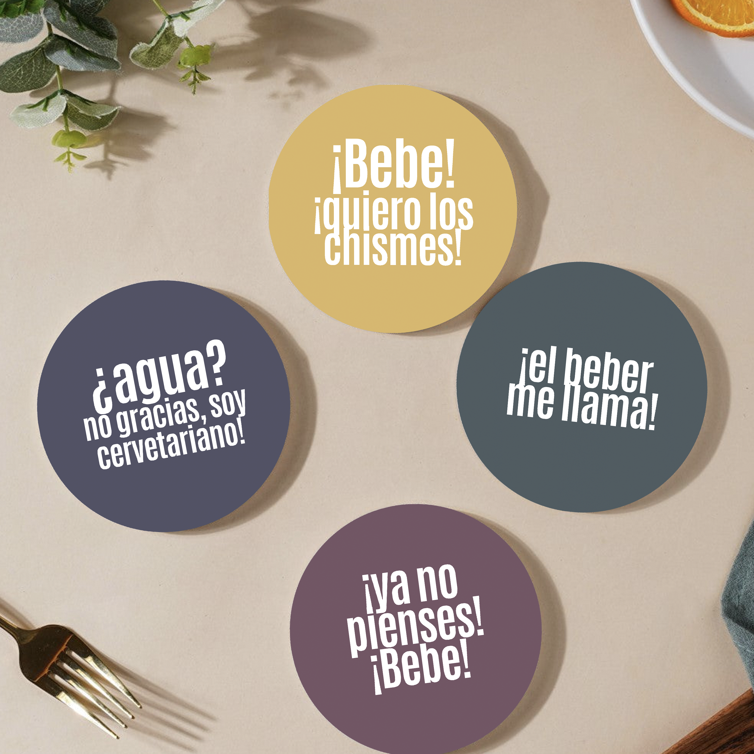 Colección Posavasos ¡El beber me llama!