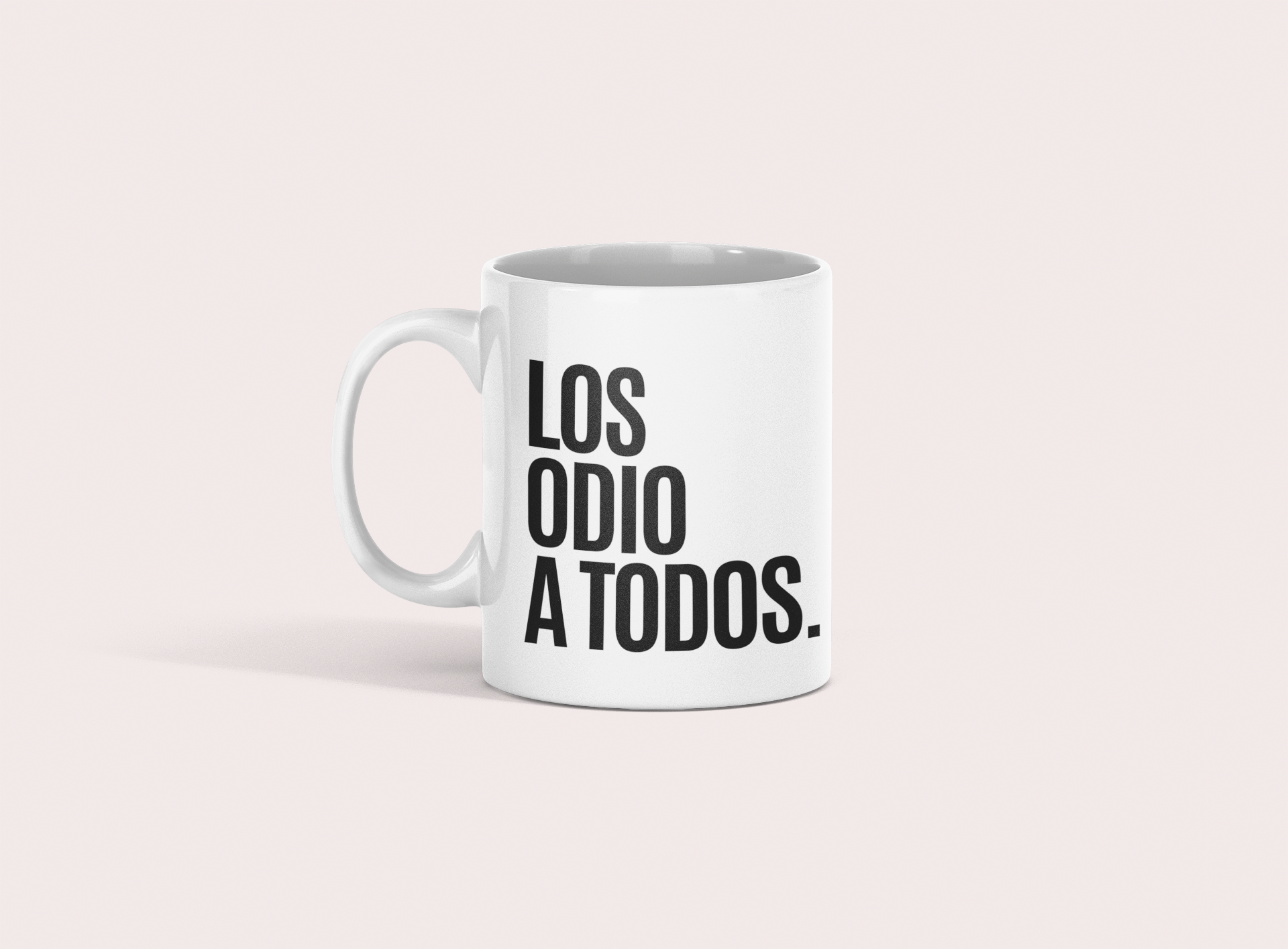 Taza Los Odio a Todos