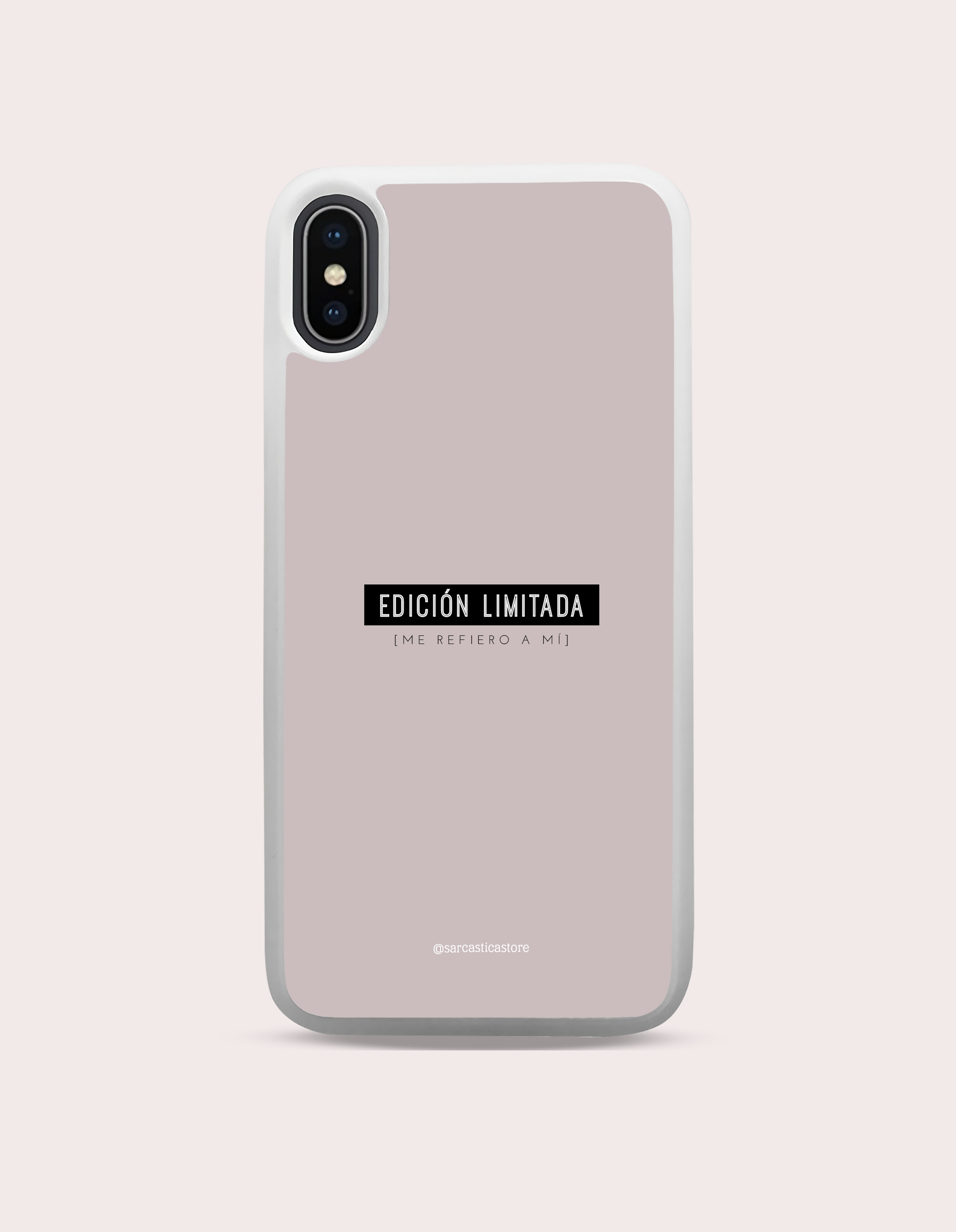 Case Soy Edición Limitada Rosa Bajo