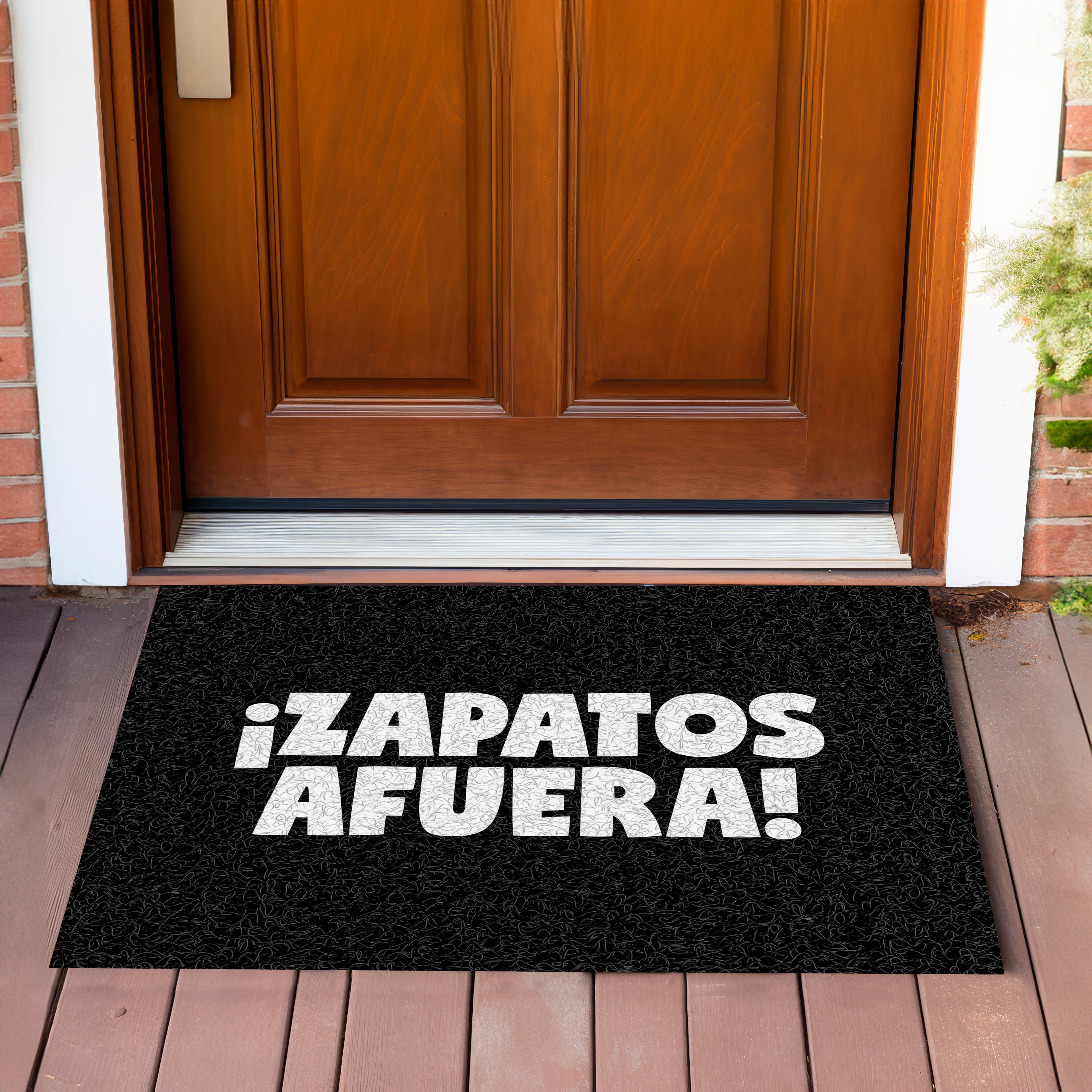 Felpudo ¡Zapatos afuera!