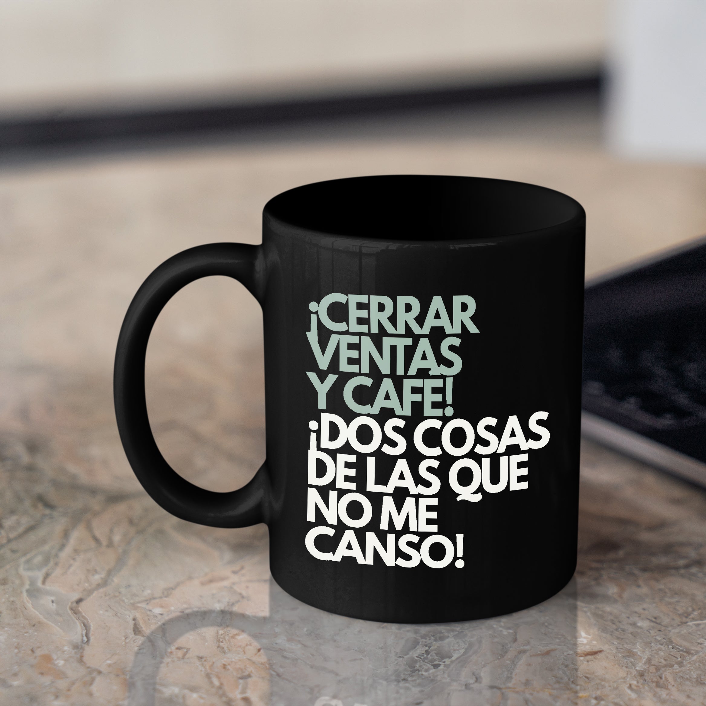 Taza Vendedor ¡Cerrar ventas y café!