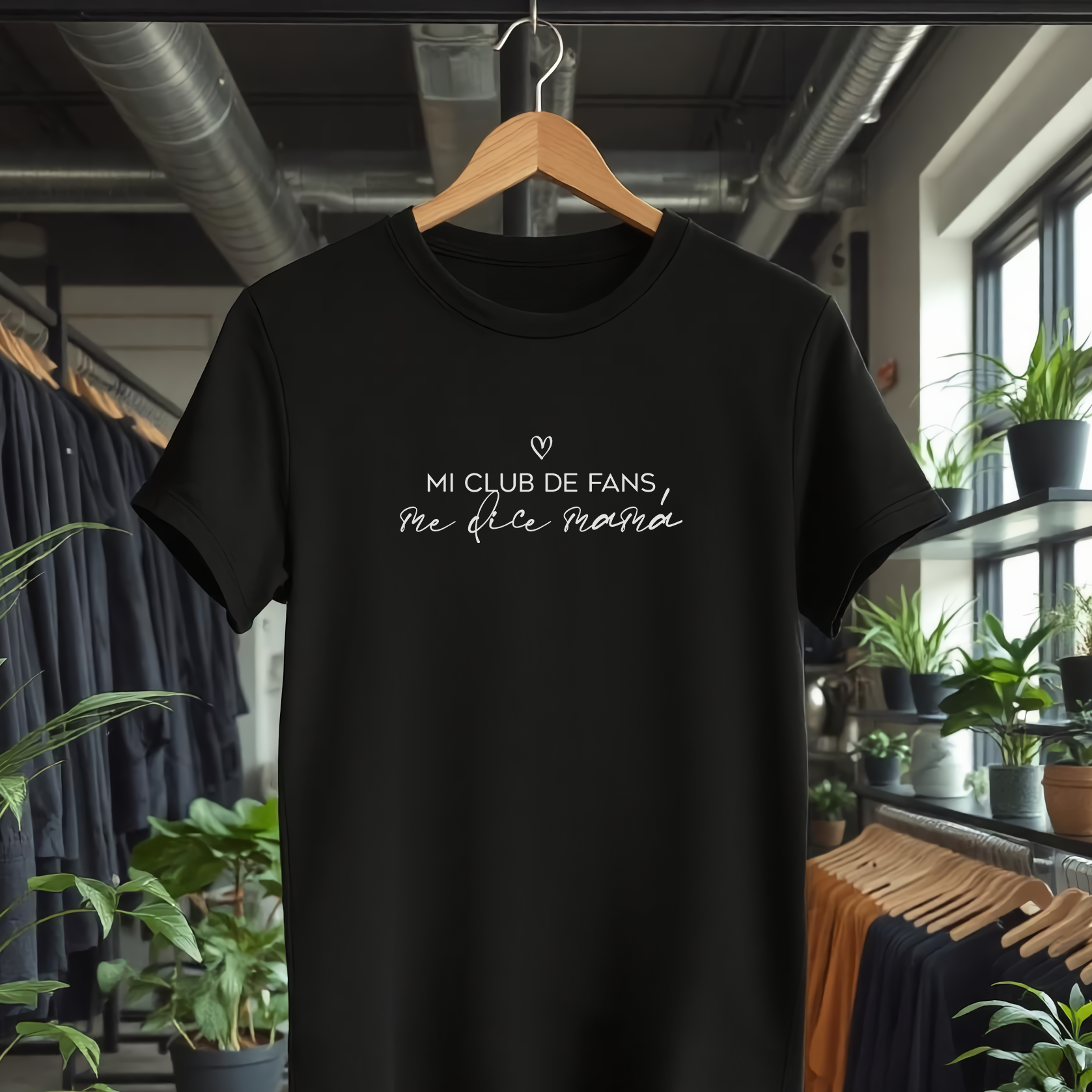 Polo Mujer Mi club de fans me dice mamá