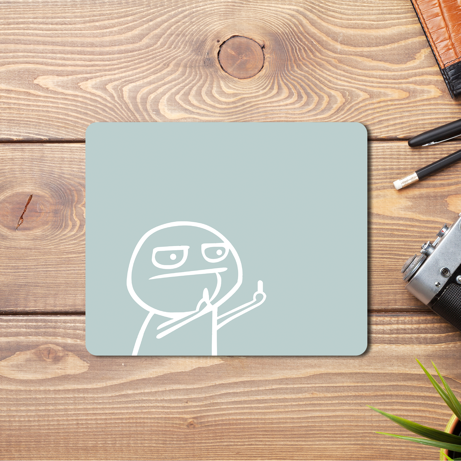 Mousepad - Funny Finger Verde Menta